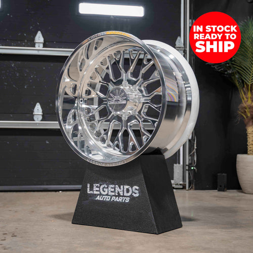 22x12 Liberty Forged LBTY17 - 8x180 Lug Pattern - Polished (Set of 4)