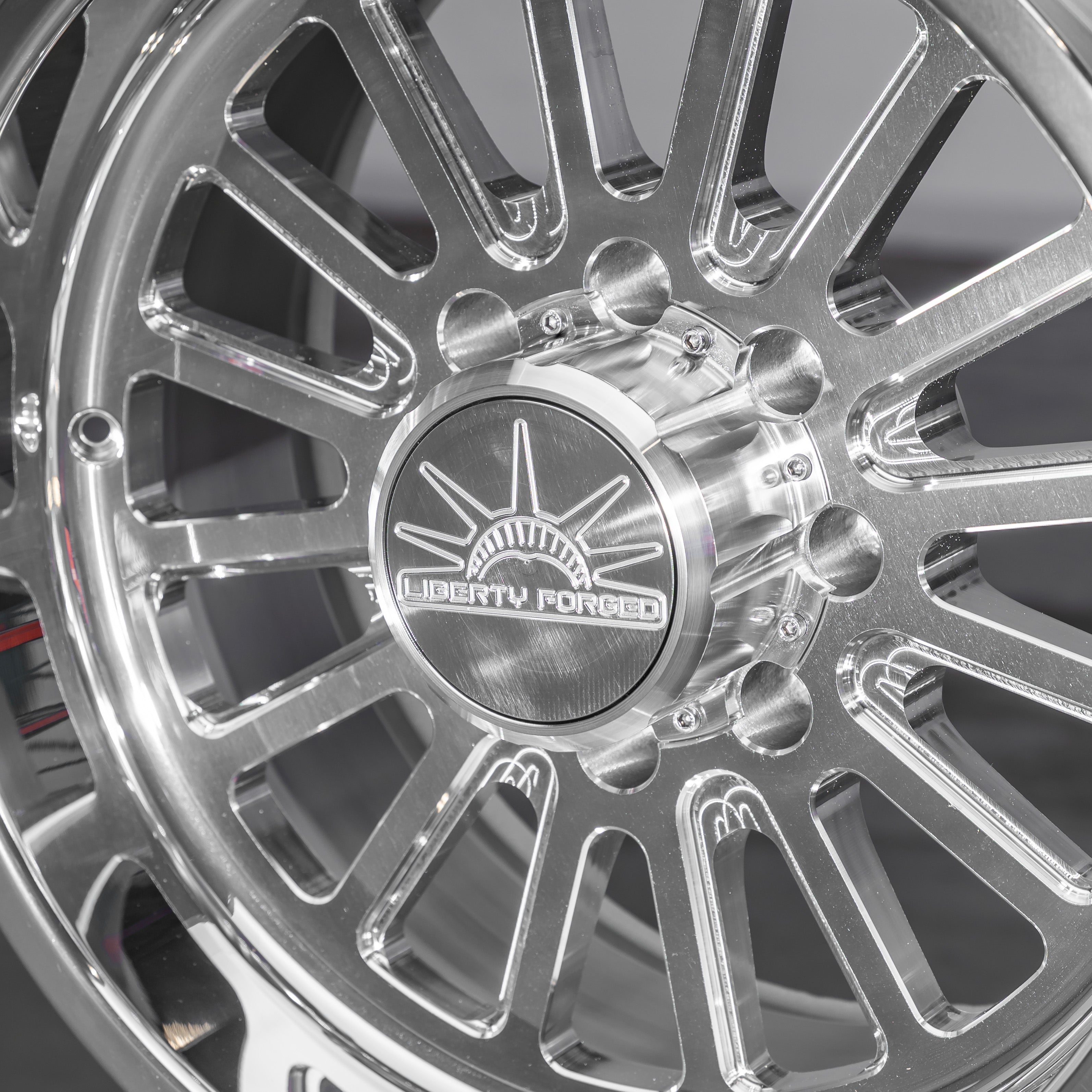 20x10 Liberty Forged LBTY09 - 8x170 Lug Pattern - Polished (Set of 4) - Legends Auto Parts