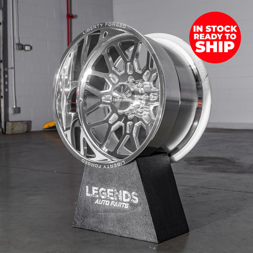 24x14 Liberty Forged LBTYC29 - 8x170 Lug Pattern - Polished (Set of 4)