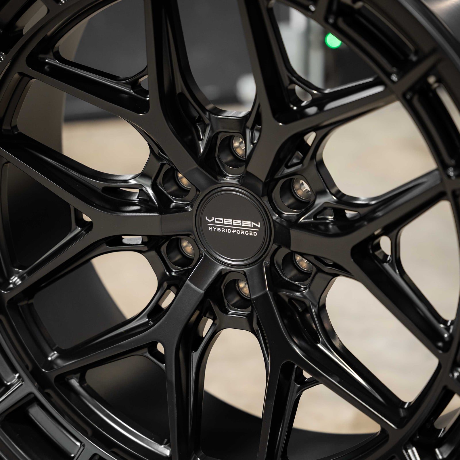 22x10 Vossen Forged HFX-1 2F27 Super Deep Lip - 6x135 Lug Pattern - Satin Black (Set of 4) - Legends Auto Parts