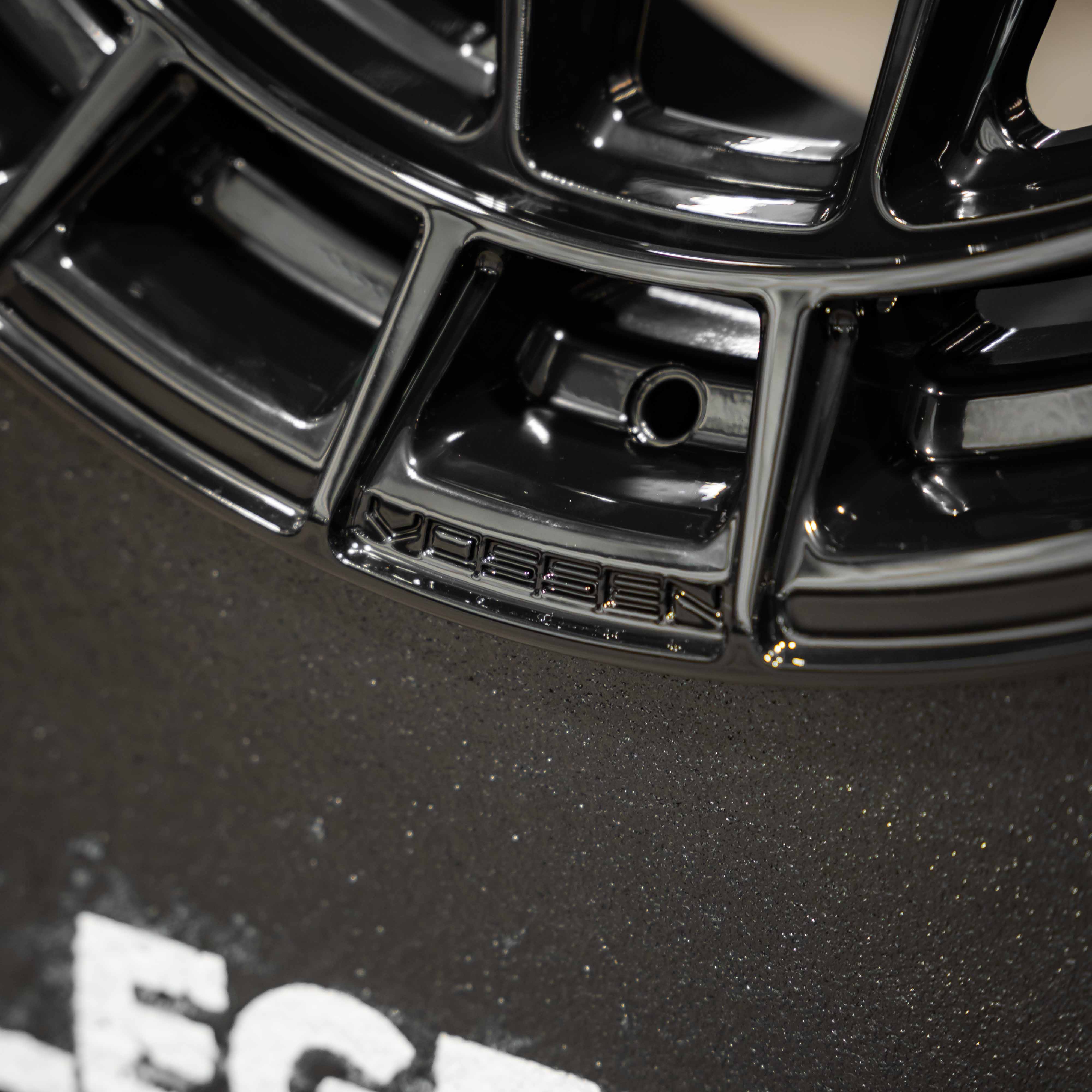 20x10 Vossen Forged HFX-1 0G07 Super Deep Lip - 6x139.7 Lug Pattern - Gloss Black (Set of 4) - Legends Auto Parts