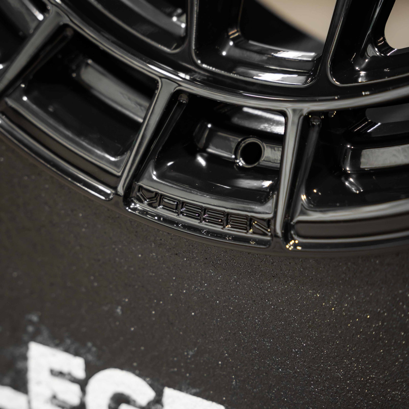 20x10 Vossen Forged HFX-1 0G07 Super Deep Lip - 6x139.7 Lug Pattern - Gloss Black (Set of 4) - Legends Auto Parts