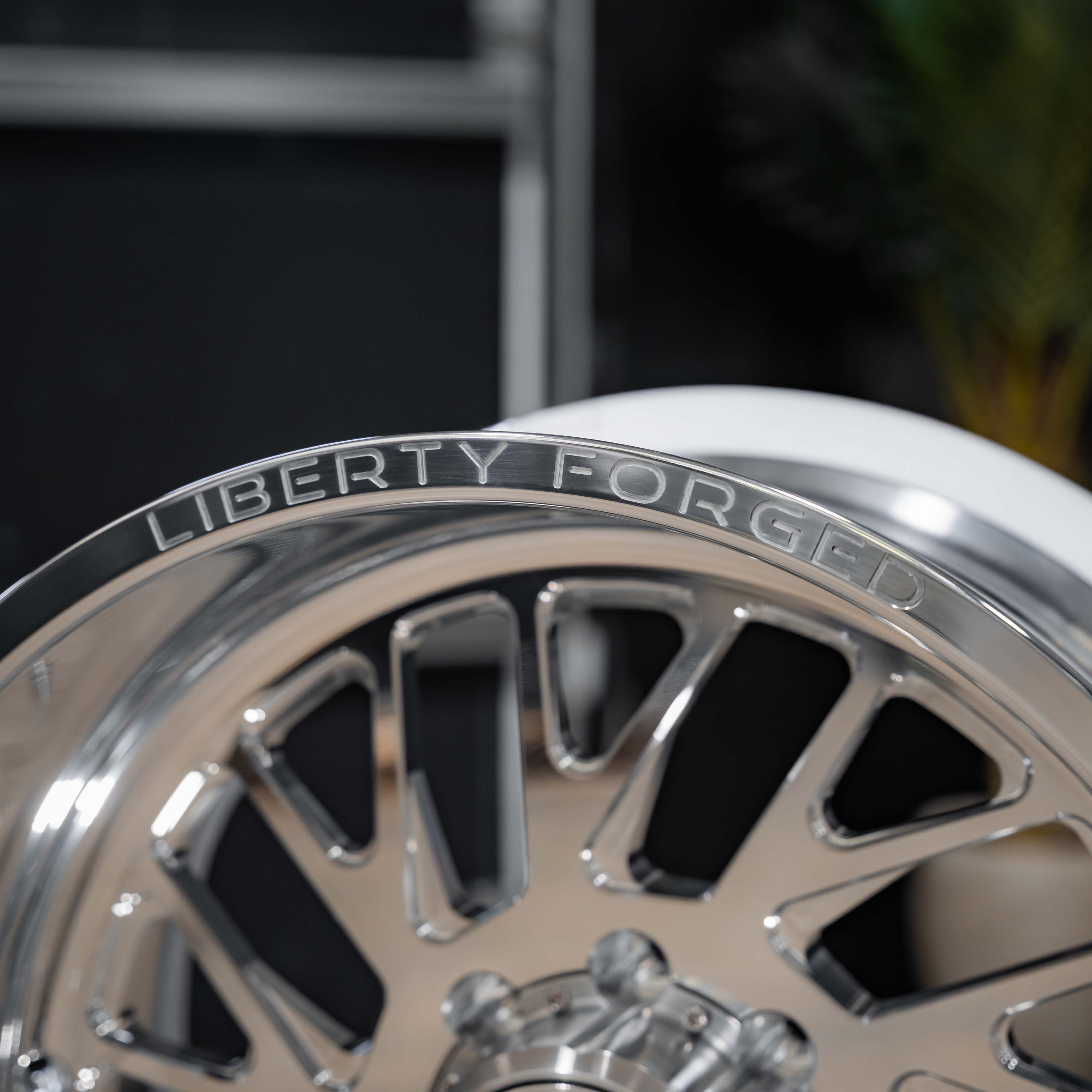 24x12 Liberty Forged LBTY22 - 8x180 Lug Pattern - Polished (Set of 4) - Legends Auto Parts