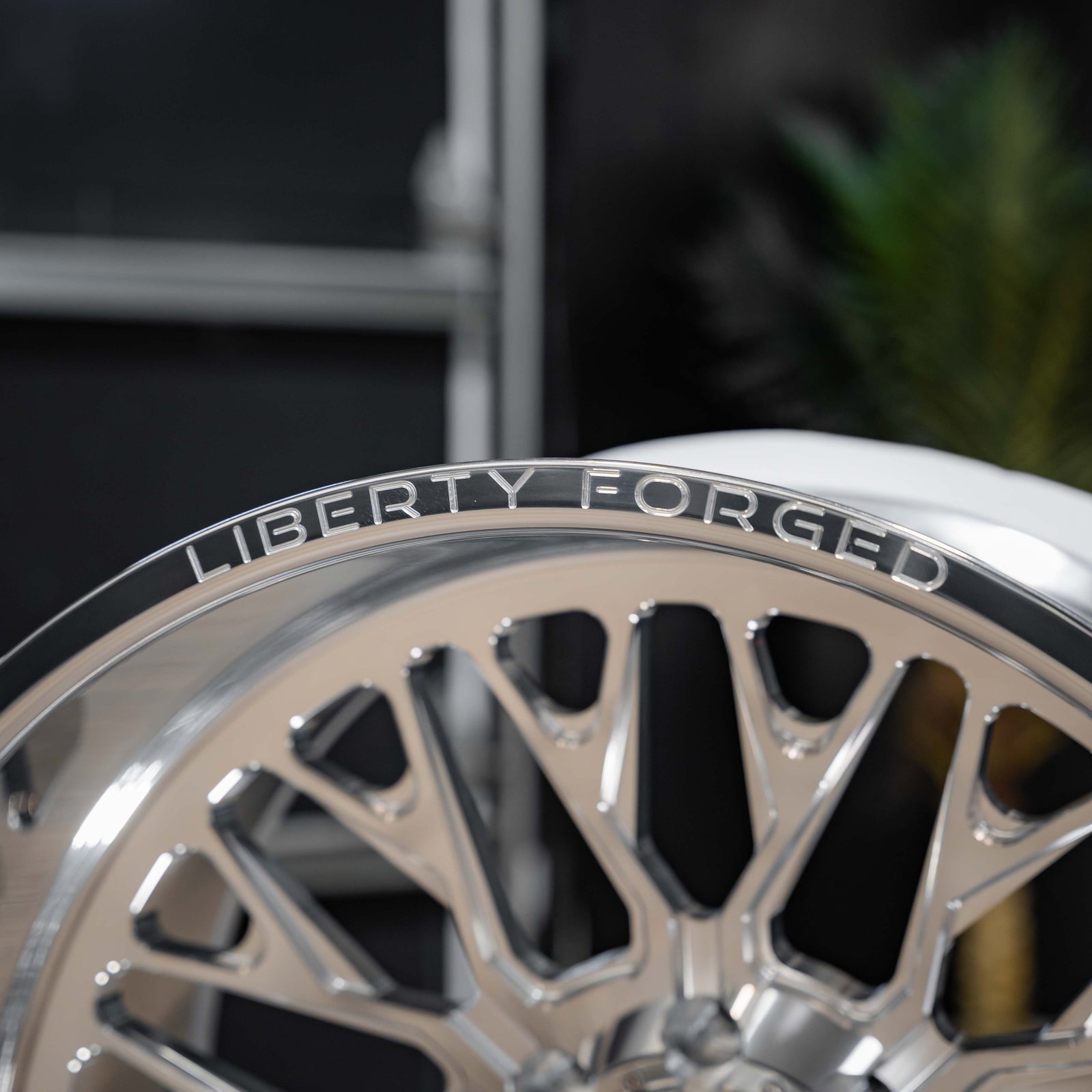 24x12 Liberty Forged LBTYC17 - 8x180 Lug Pattern - Polished (Set of 4) - Legends Auto Parts