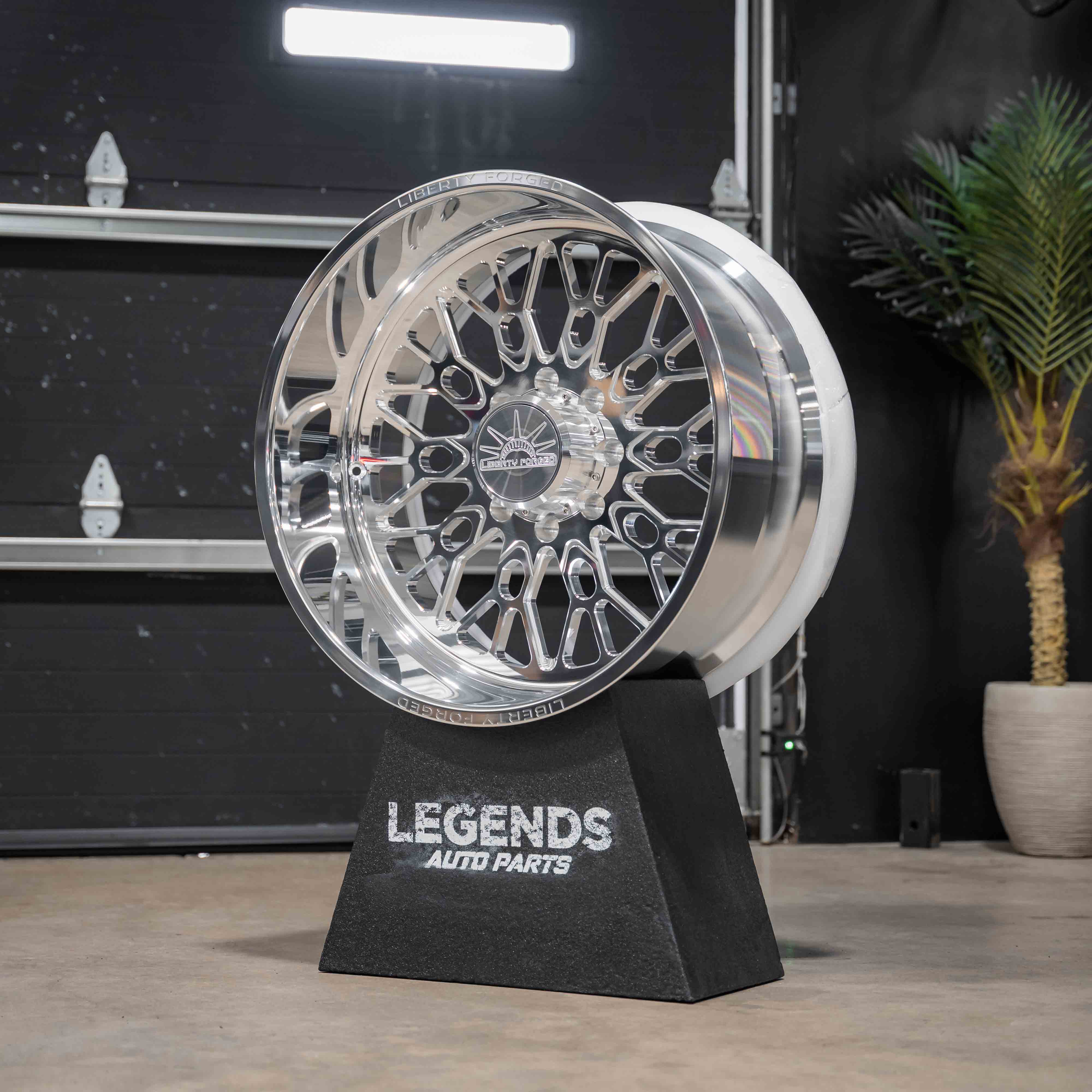 22x10 Liberty Forged LBTY15 - 8x180 Lug Pattern - Polished (Set of 4) - Legends Auto Parts