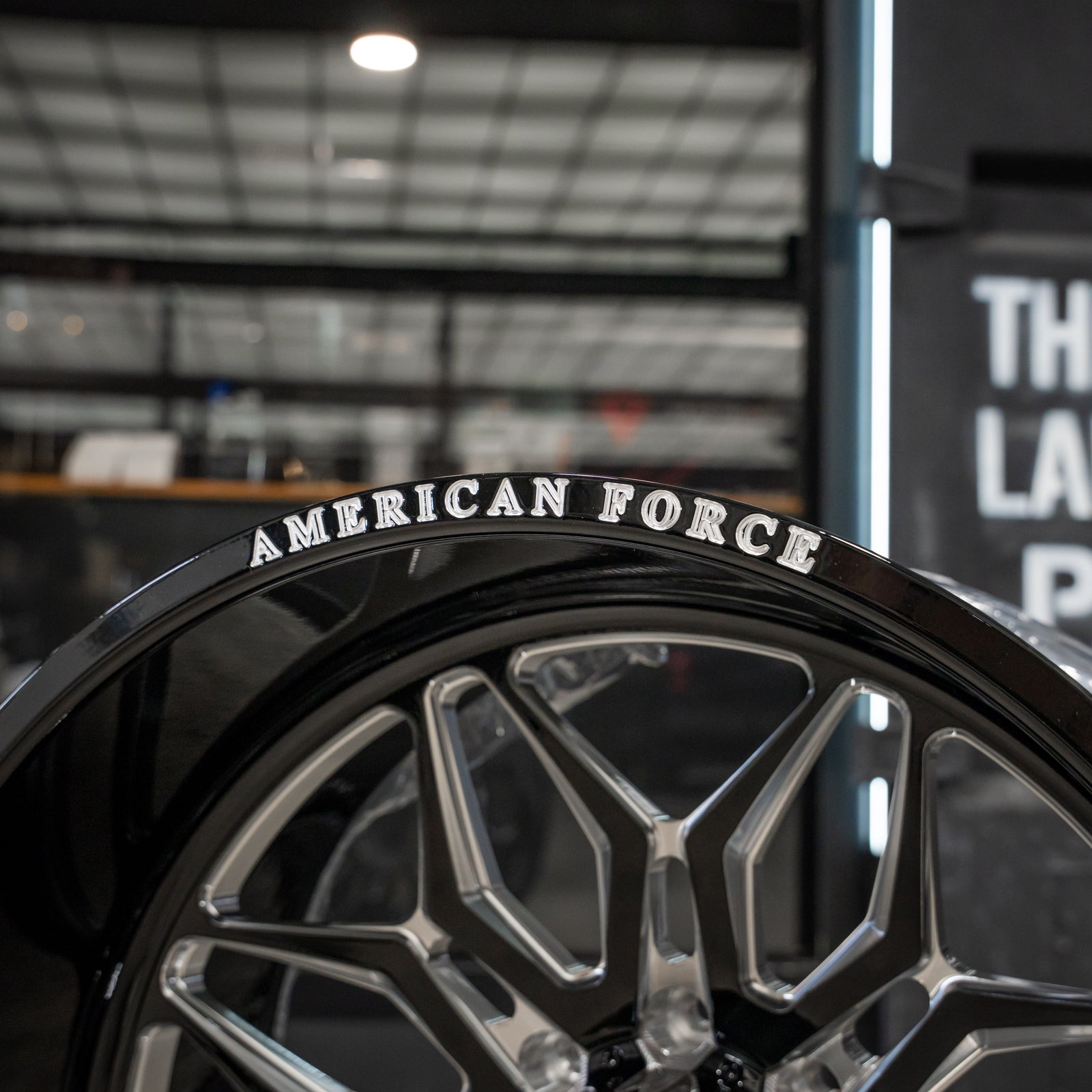 24x14 American Force CKH43 Stunner - 8x180 Lug Pattern - Black and Milled (Set of 4) - Legends Auto Parts