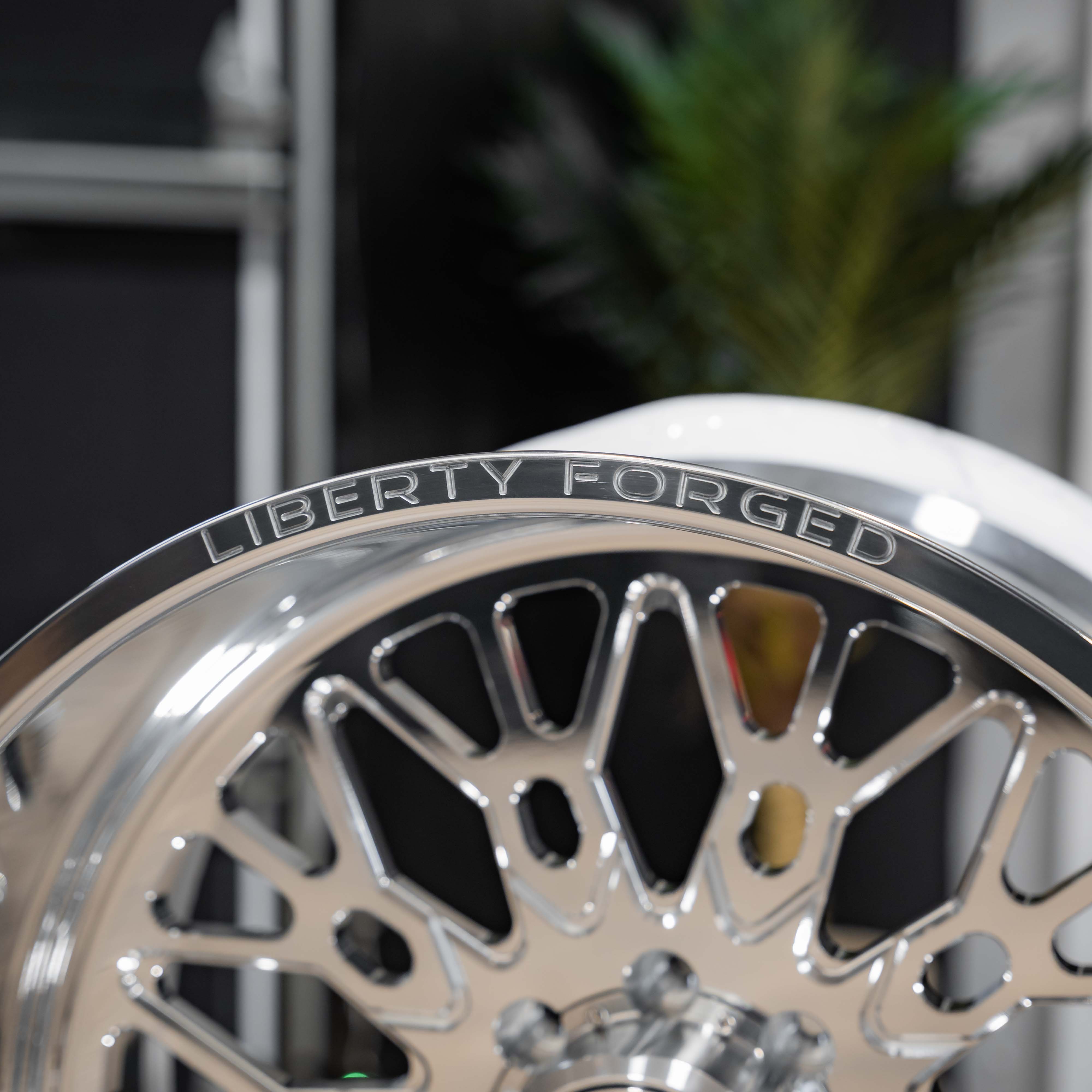 24x12 Liberty Forged LBTY15 - 8x180 Lug Pattern - Polished (Set of 4) - Legends Auto Parts