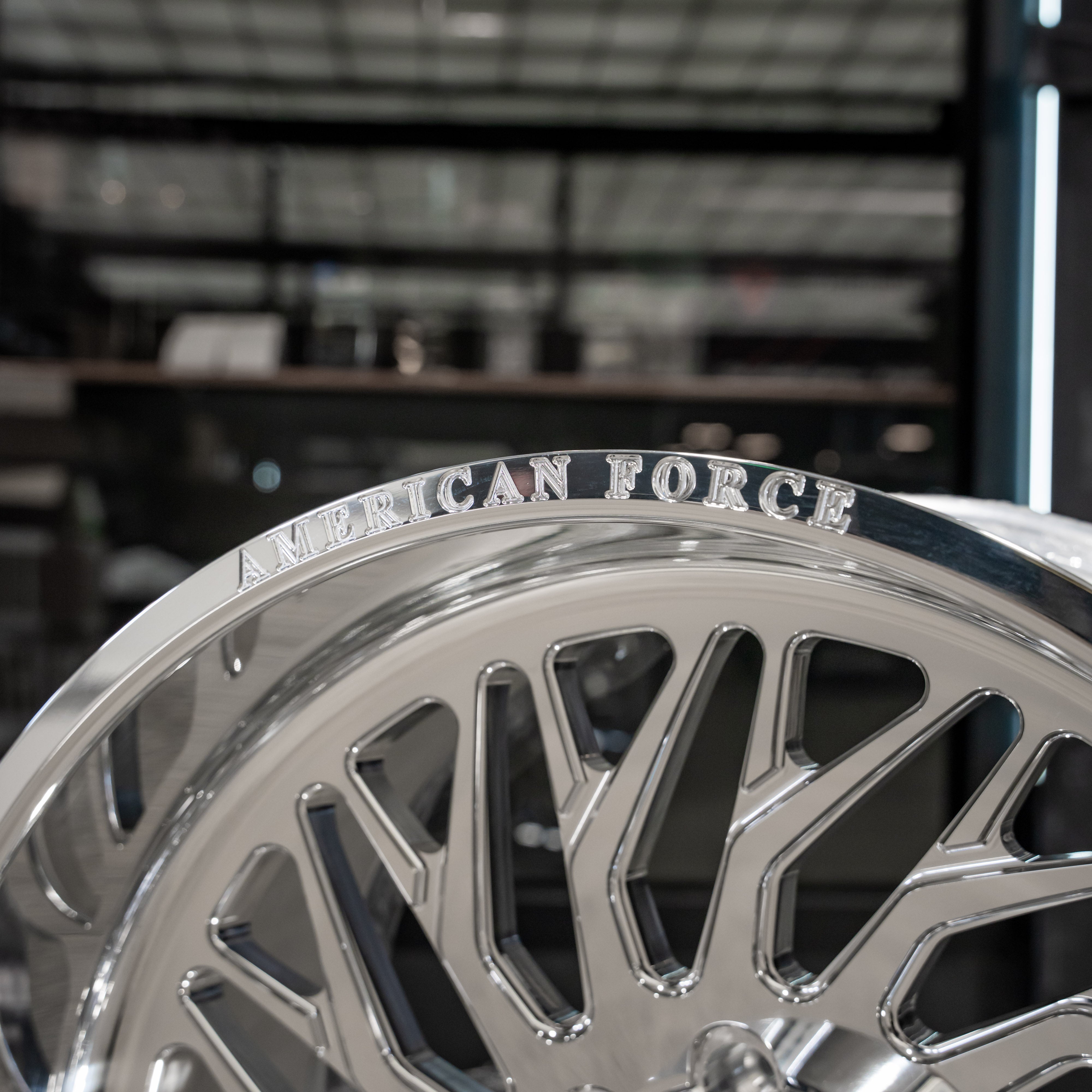 24x12 American Force CKH40 Swang - 8x6.5 Lug Pattern - Polished (Set of 4) - Legends Auto Parts