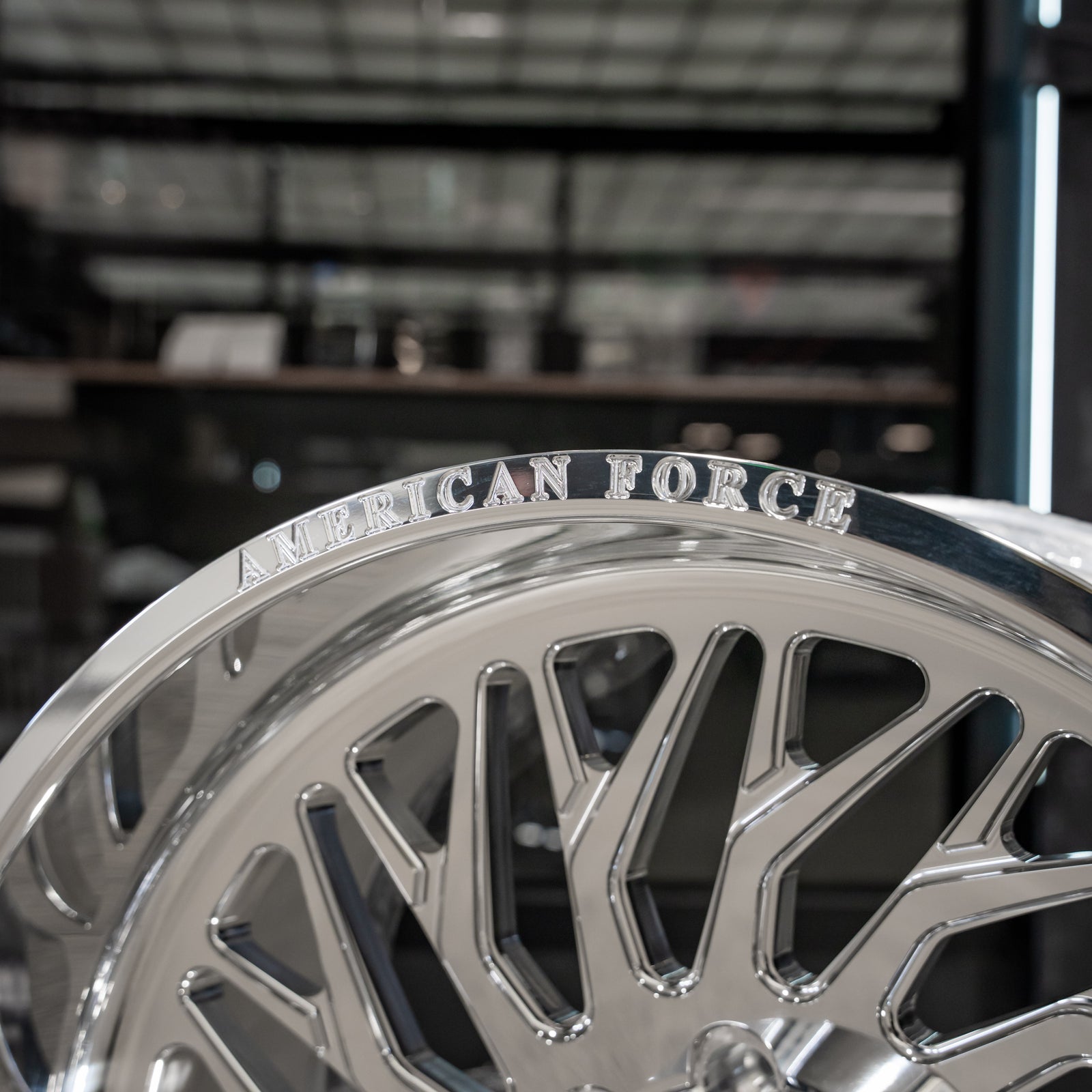 24x12 American Force CKH40 Swang - 8x6.5 Lug Pattern - Polished (Set of 4) - Legends Auto Parts