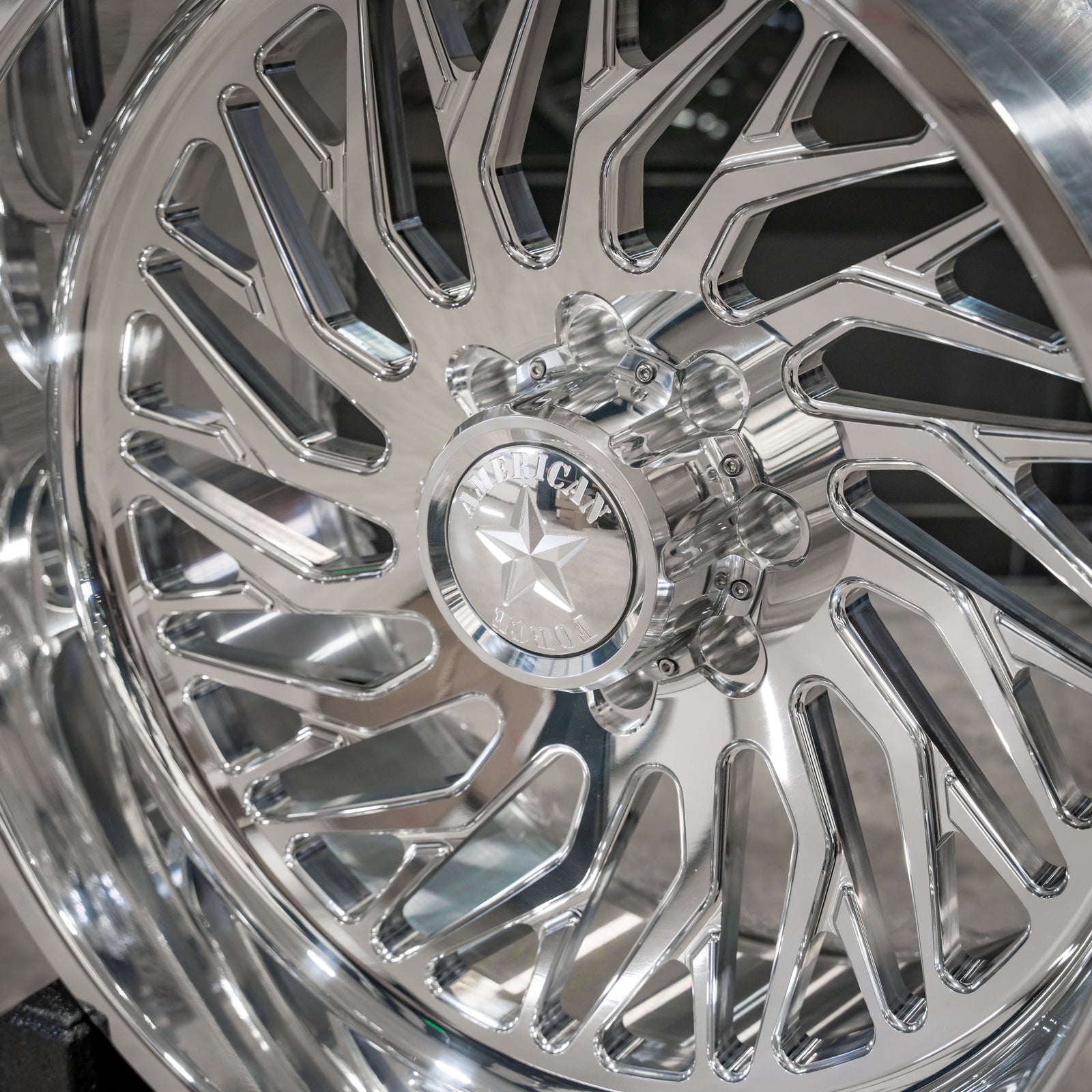 24x12 American Force CKH40 Swang - 8x6.5 Lug Pattern - Polished (Set of 4) - Legends Auto Parts