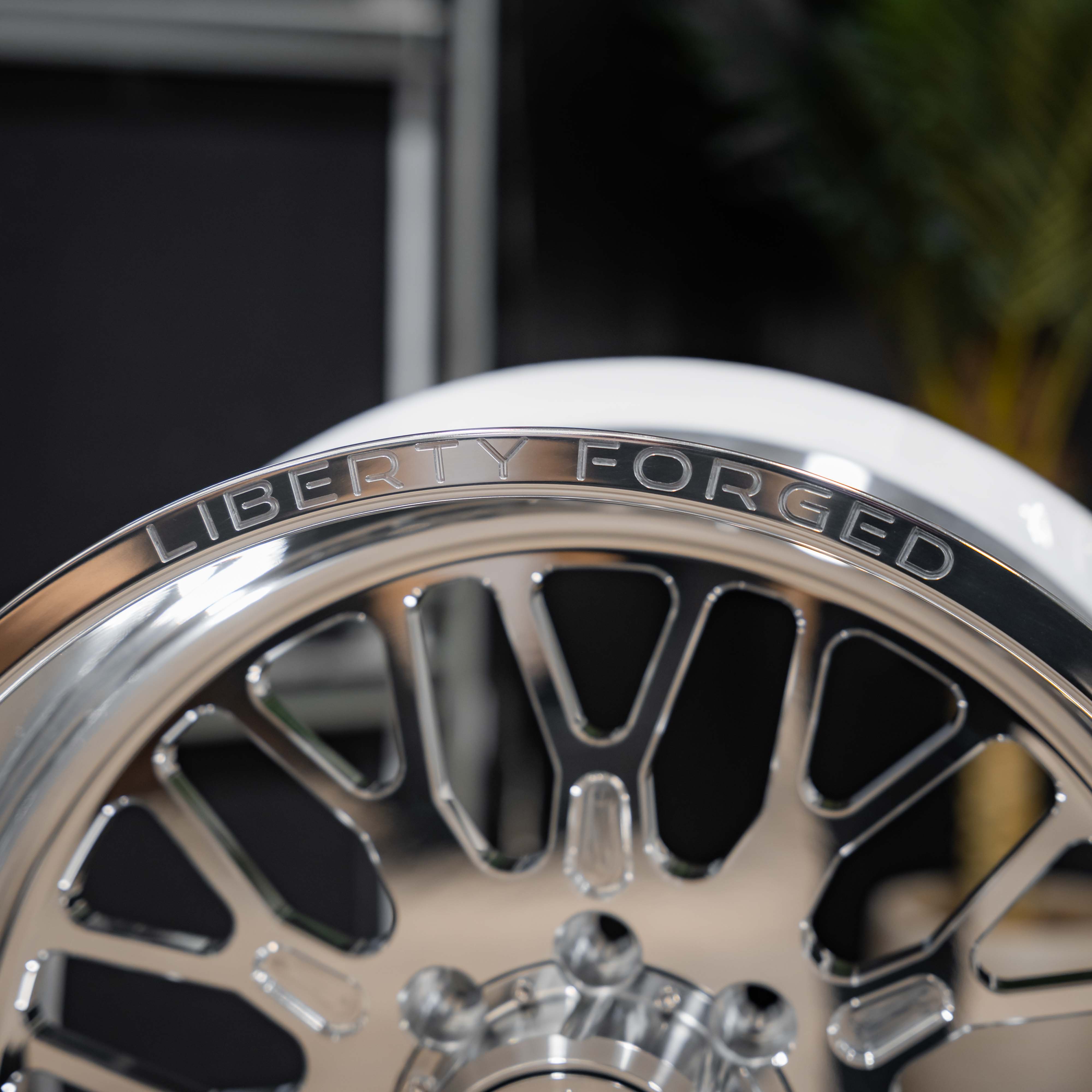 24x14 Liberty Forged LBTY21 - 8x180 Lug Pattern - Polished (Set of 4) - Legends Auto Parts