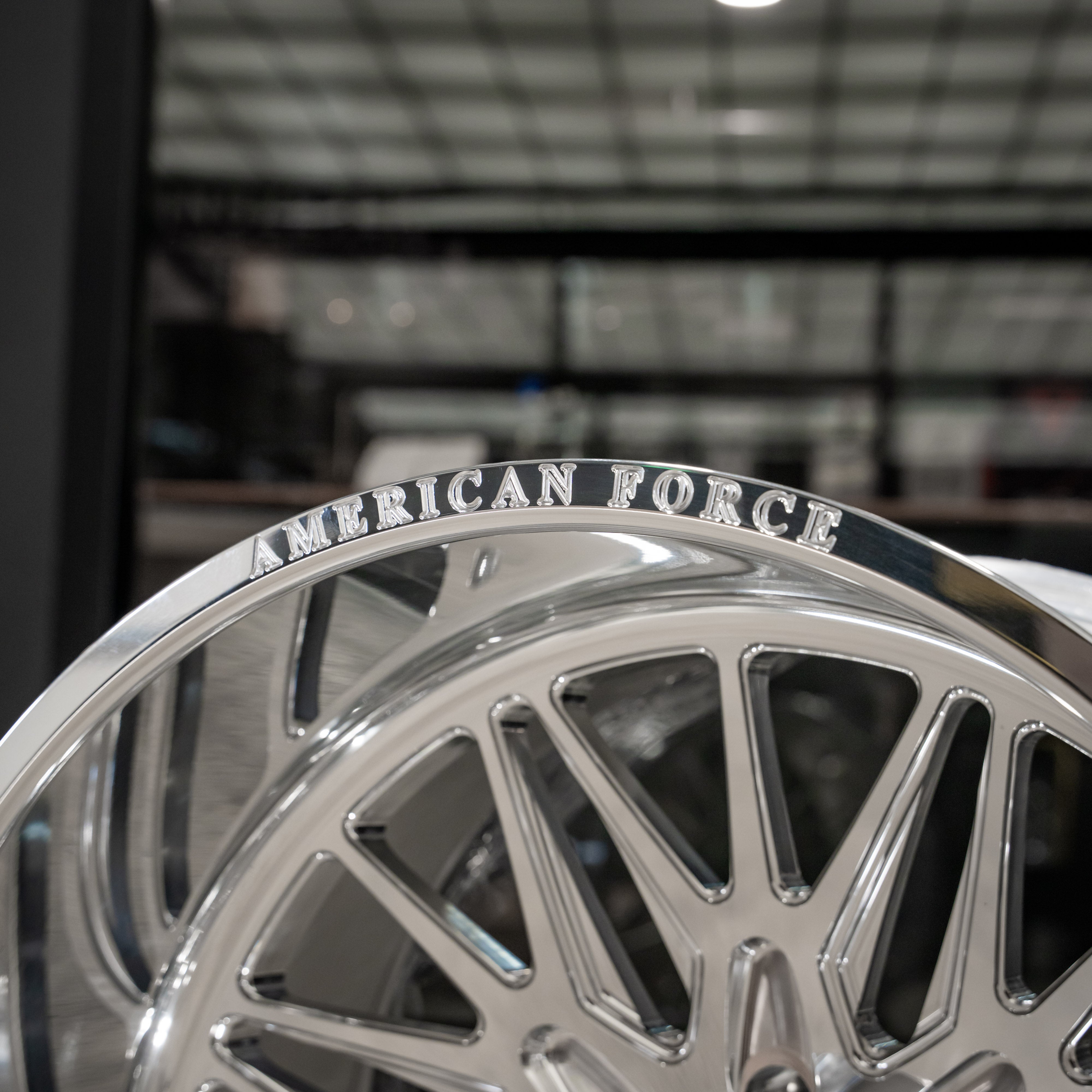 24x14 American Force CKH41 Frost - 8x6.5 Lug Pattern - Polished (Set of 4) - Legends Auto Parts