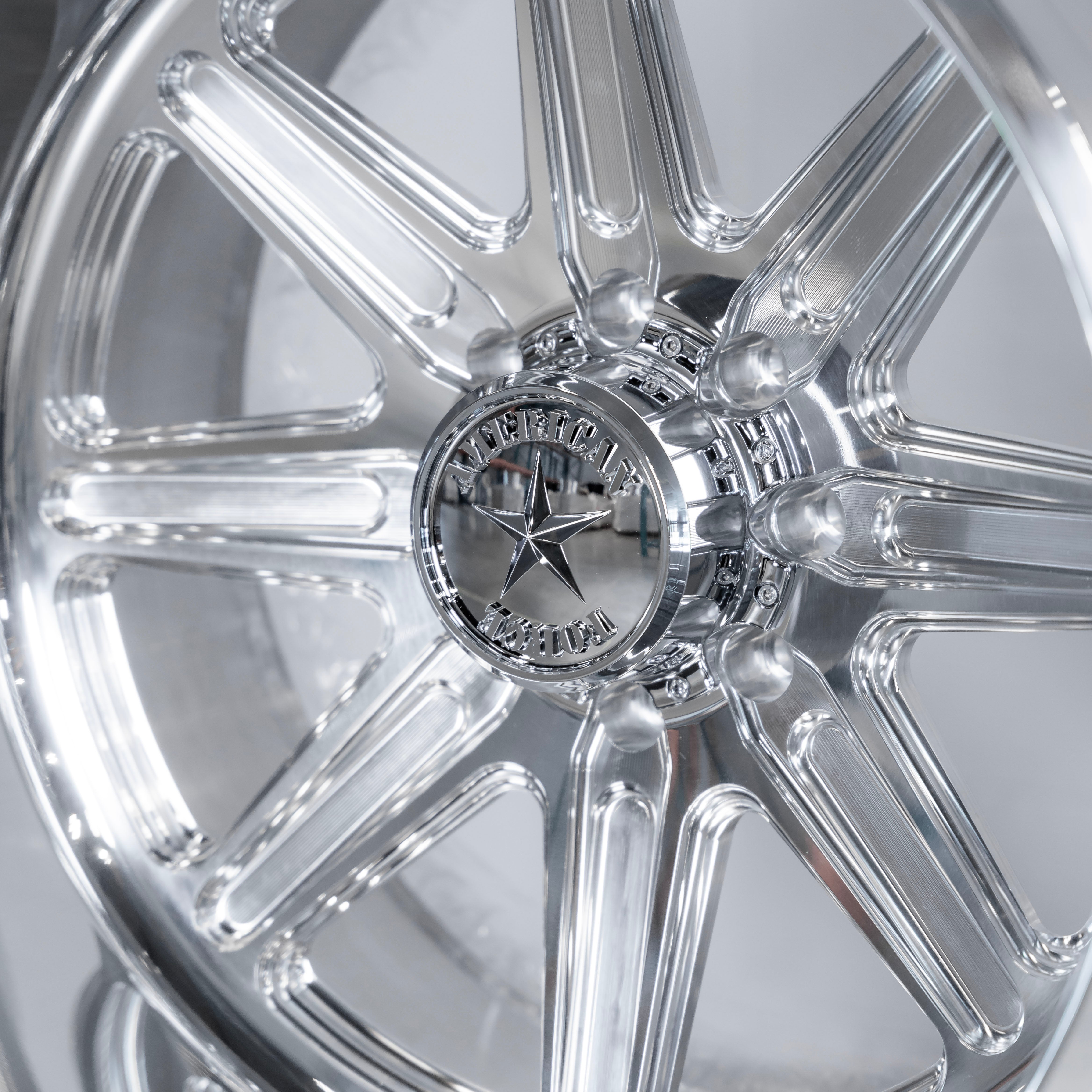 24x12 American Force CK06 Peak - 8x170 Lug Pattern - Chrome (Set of 4) - Legends Auto Parts