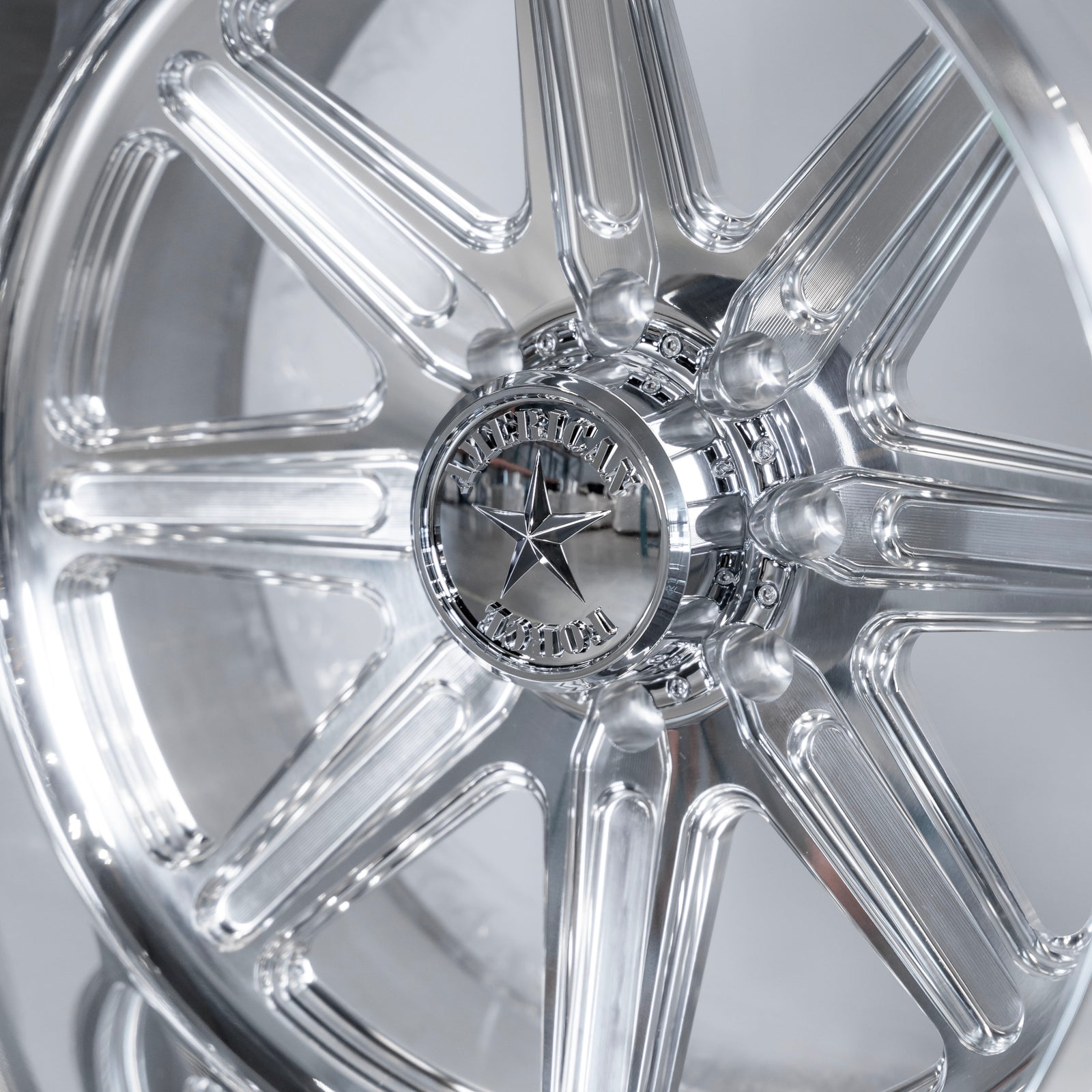 24x12 American Force CK06 Peak - 8x170 Lug Pattern - Chrome (Set of 4) - Legends Auto Parts