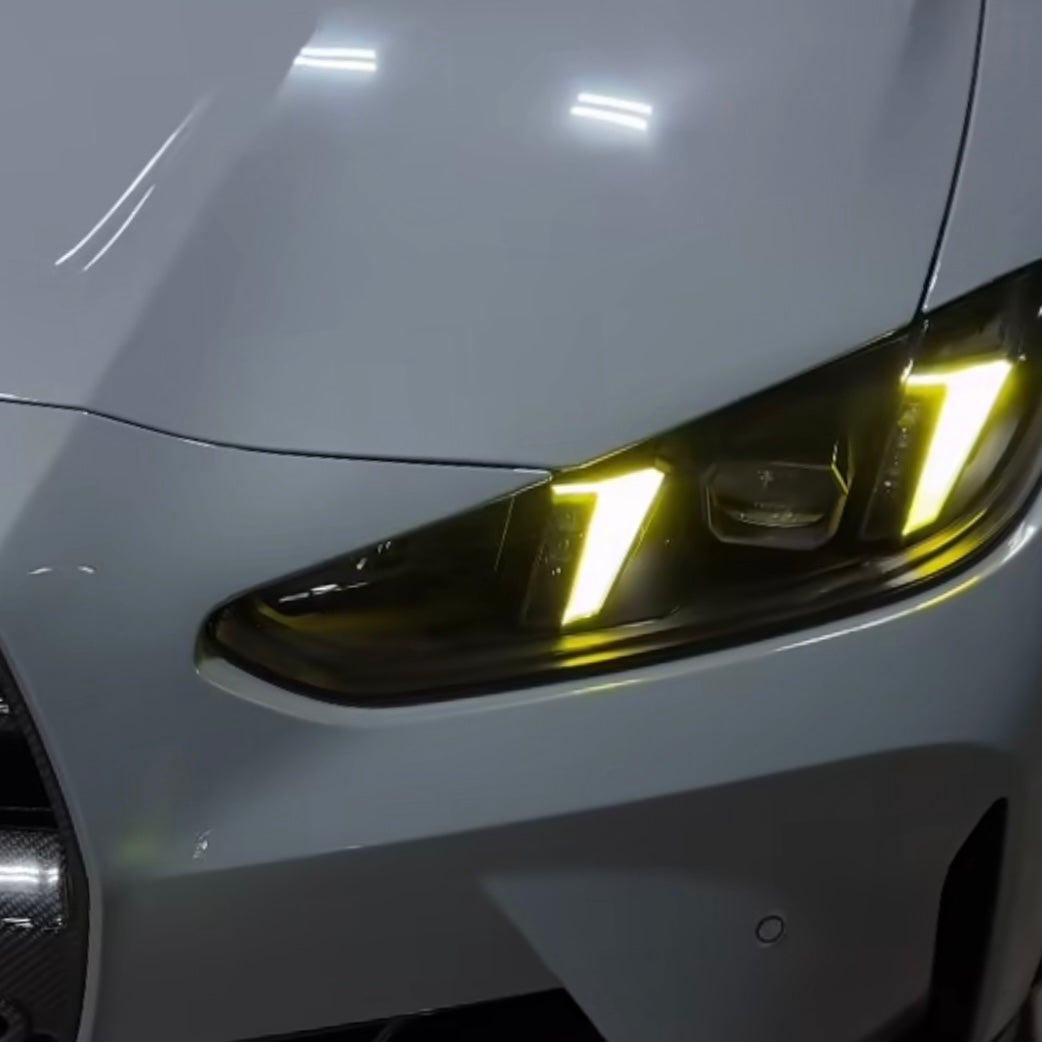 2024 - 2025 BMW G80 M3 G82 M4 CSL ( Snake Eyes ) Headlight DRL Upgrade Service - Legends Auto Parts