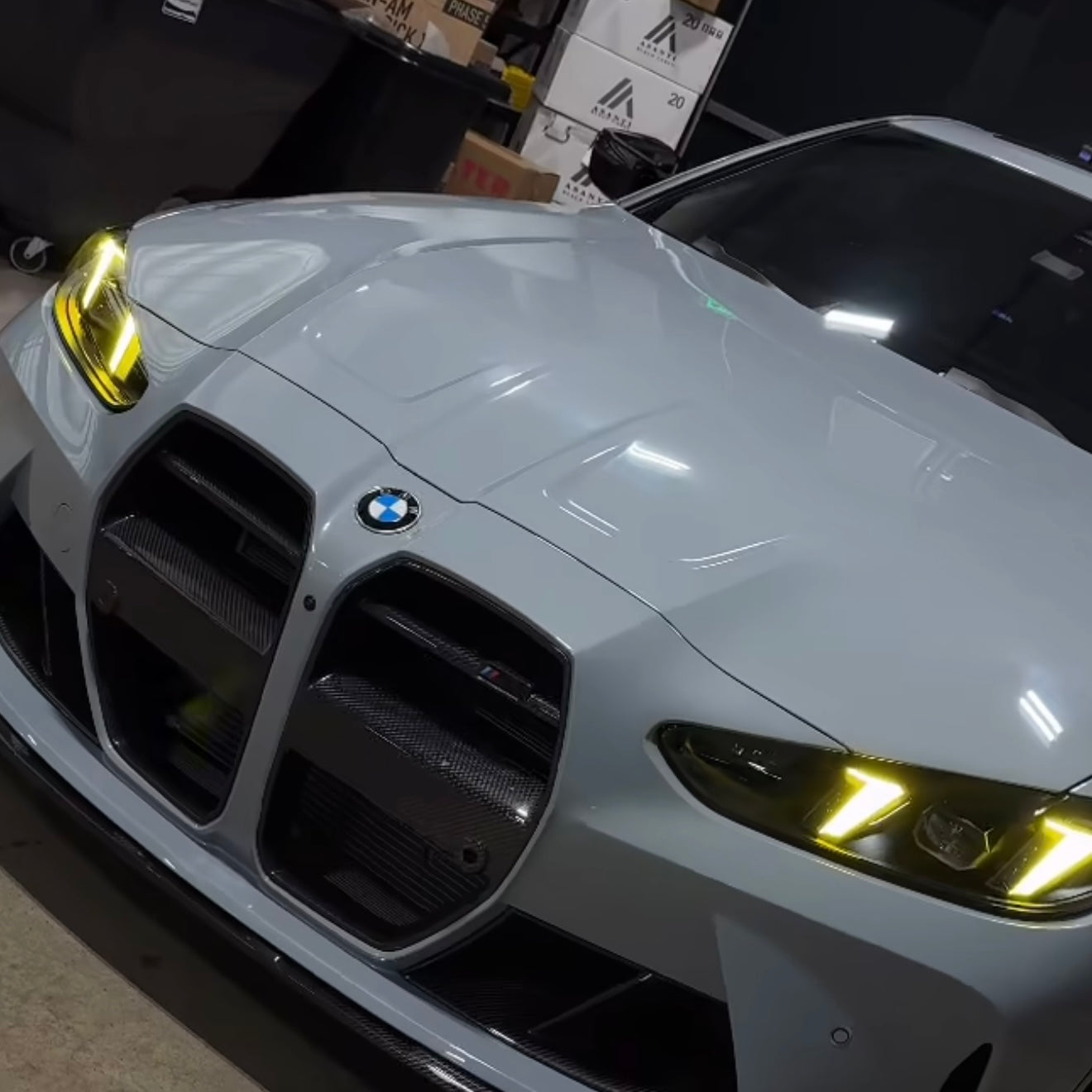 2024 - 2025 BMW G80 M3 G82 M4 CSL ( Snake Eyes ) Headlight DRL Upgrade Service - Legends Auto Parts