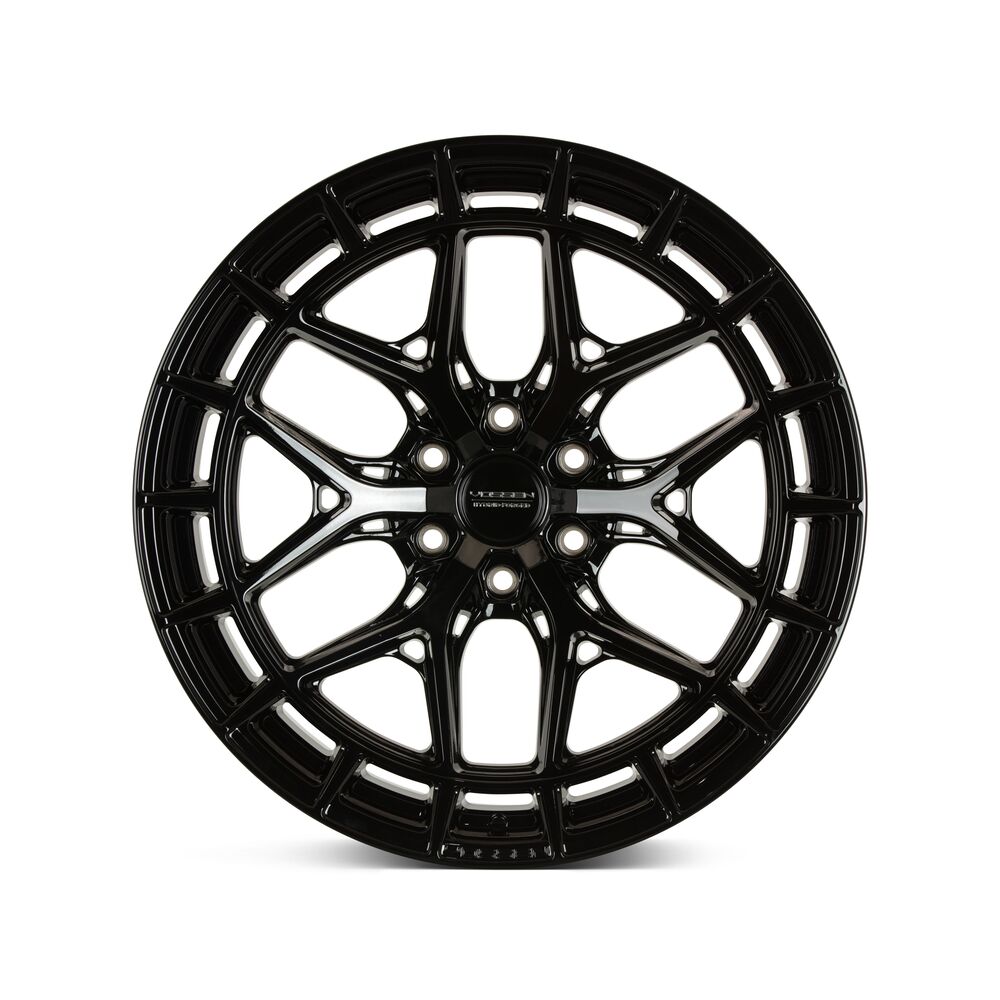 22x10 Vossen Forged HFX-1 2G26 Super Deep Lip - 6x139.7 Lug Pattern - Gloss Black (Set of 4) - Legends Auto Parts