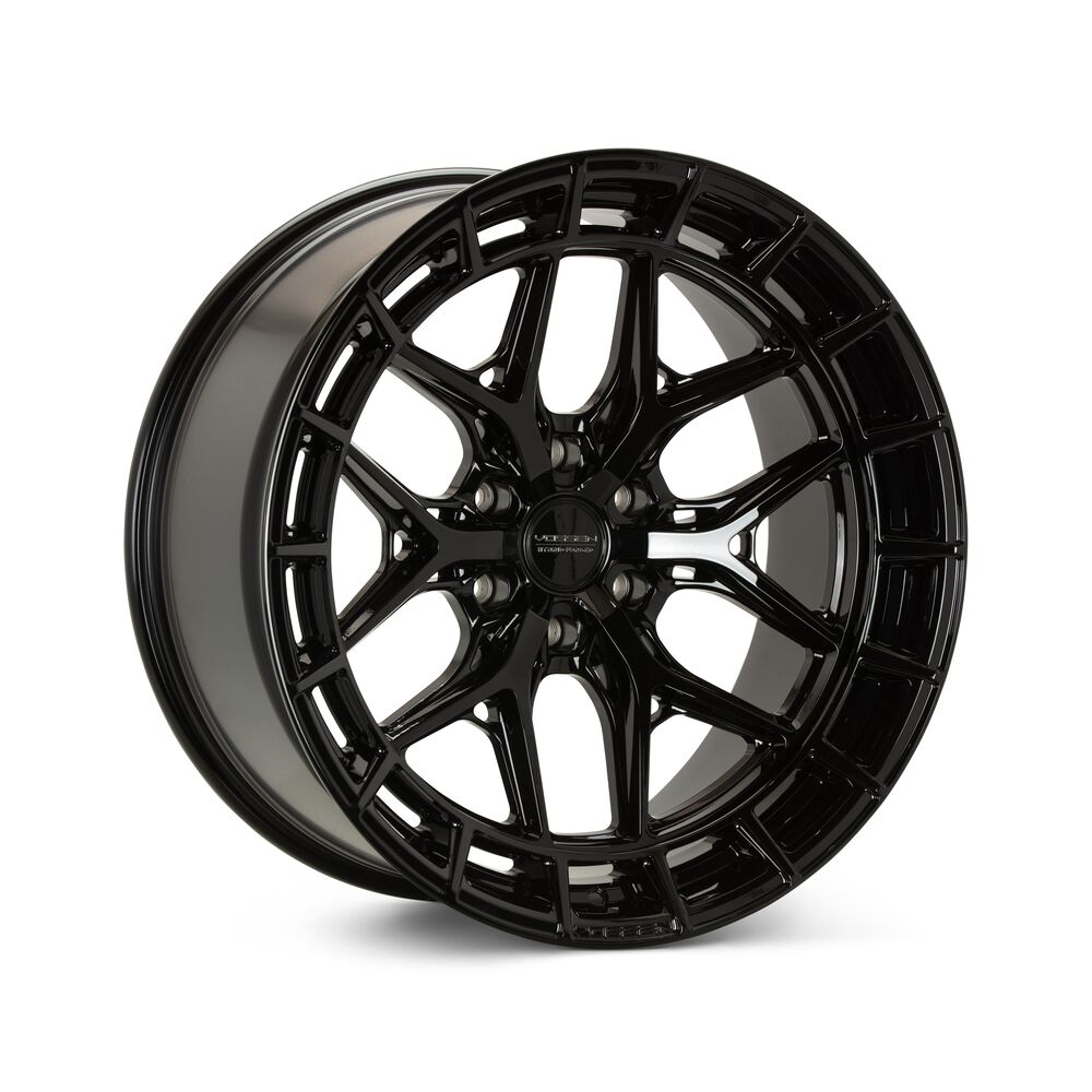 22x10 Vossen Forged HFX-1 2G26 Super Deep Lip - 6x139.7 Lug Pattern - Gloss Black (Set of 4) - Legends Auto Parts