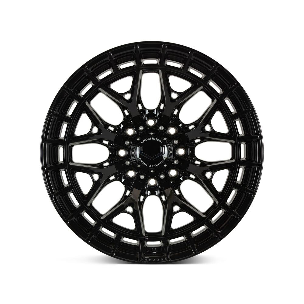 22x12 Vossen Forged HFX-1 2X26-GB Ultra Deep Lip - 8x165.1 Lug Pattern - Gloss Black (Set of 4) - Legends Auto Parts