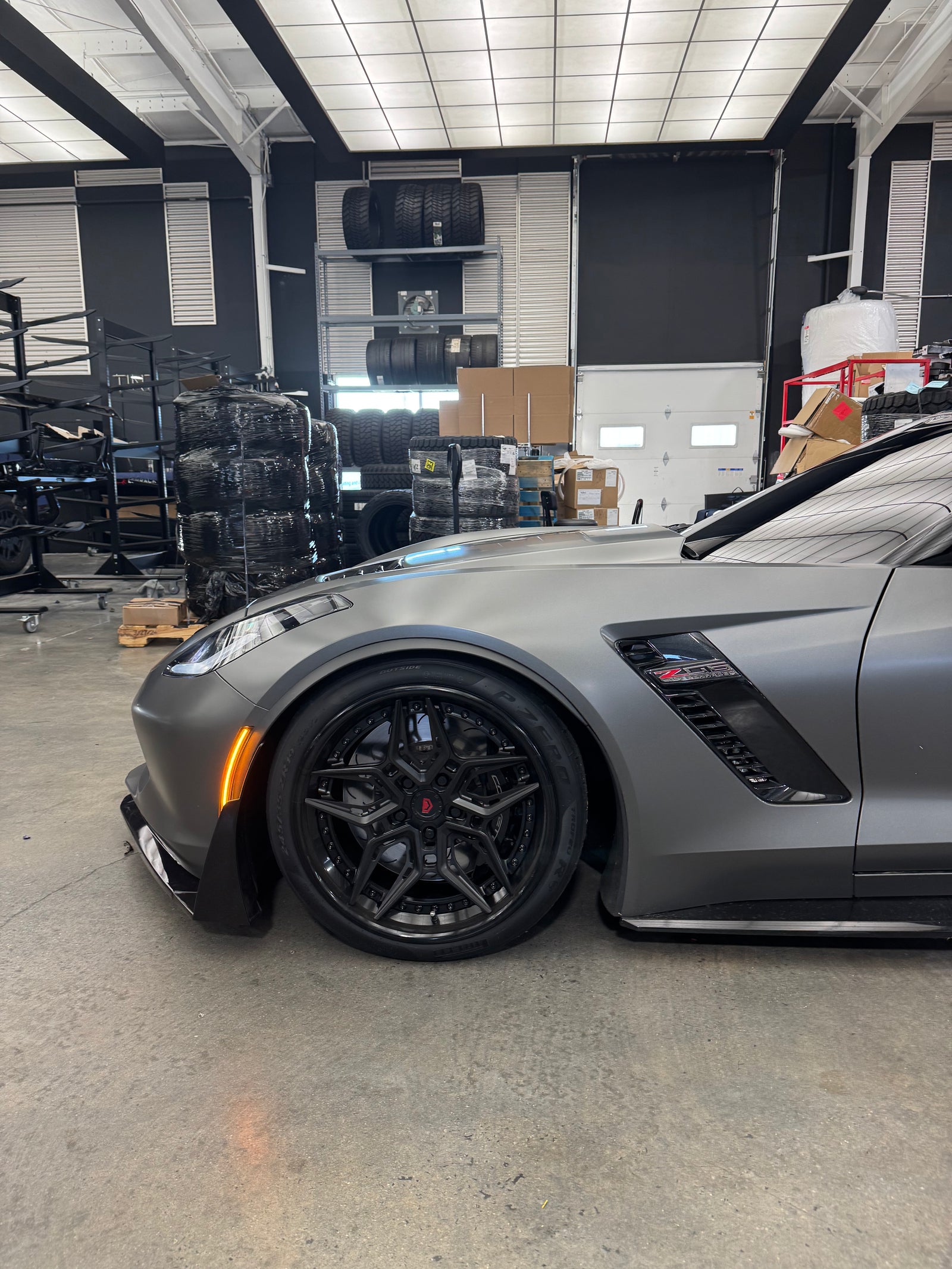 C6/C7 CORVETTE - Vossen EVO-4R Pre-Mounted on Toyo R88R & Pirelli Trofeo R Tires - Legends Auto Parts