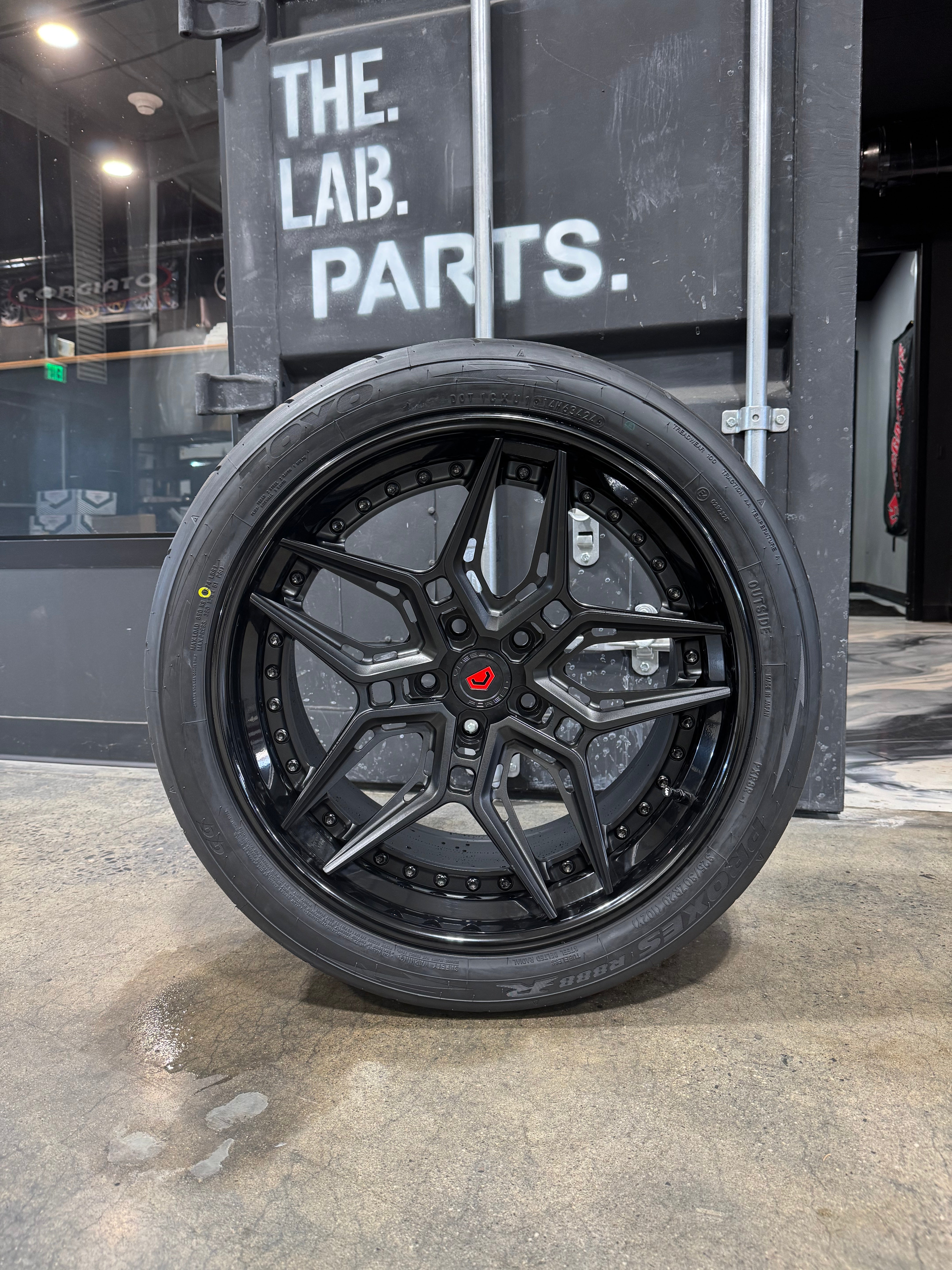 C6/C7 CORVETTE - Vossen EVO-4R Pre-Mounted on Toyo R88R & Pirelli Trofeo R Tires - Legends Auto Parts