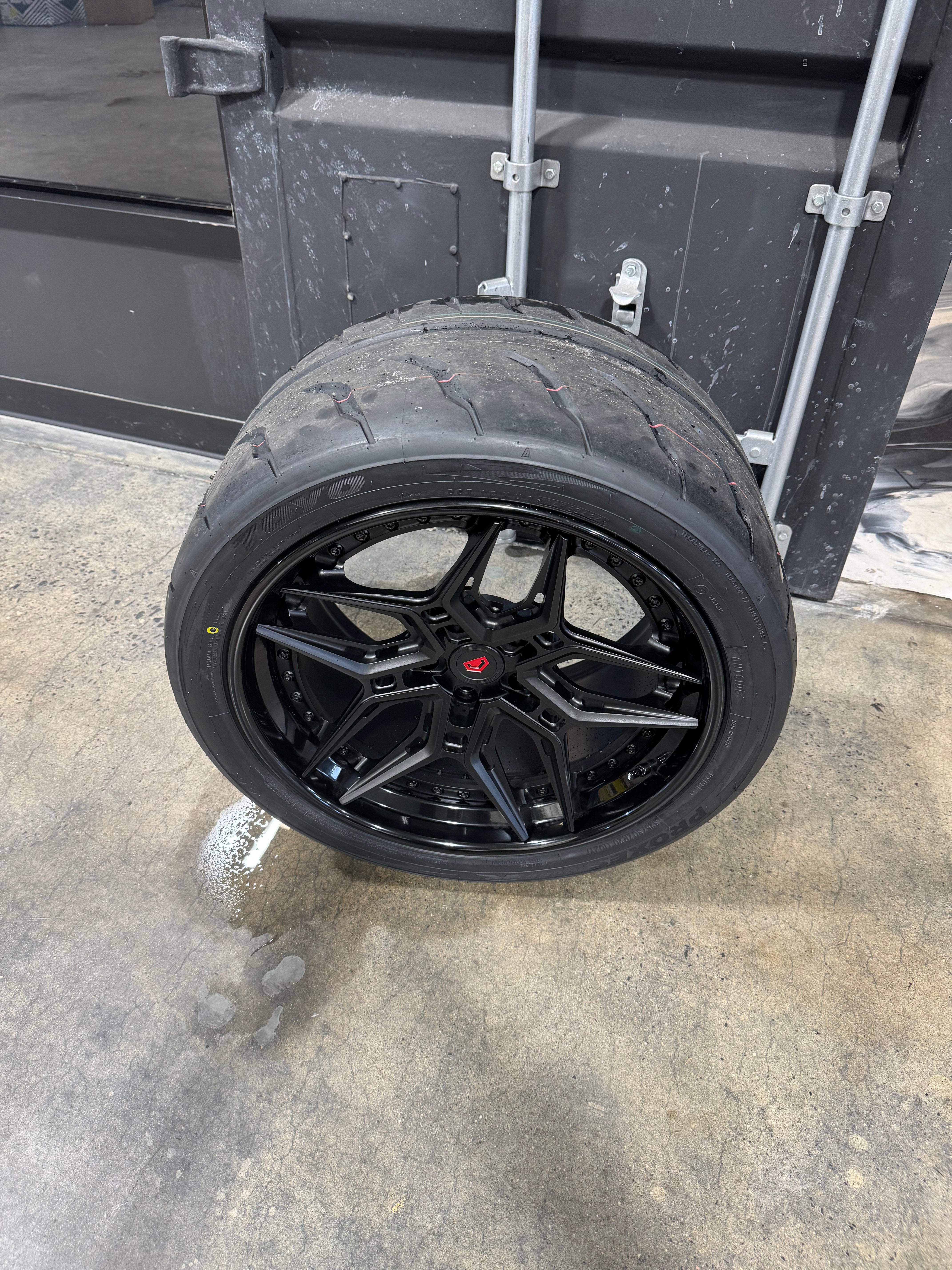 C6/C7 CORVETTE - Vossen EVO-4R Pre-Mounted on Toyo R88R & Pirelli Trofeo R Tires - Legends Auto Parts