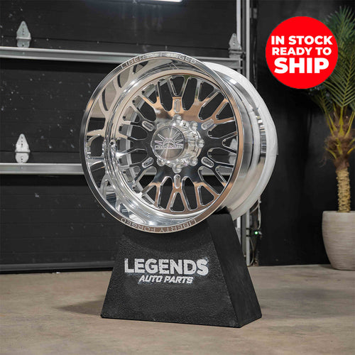 26x12 Liberty Forged LBTY21 - 8x180 Lug Pattern - Polished (Set of 4)