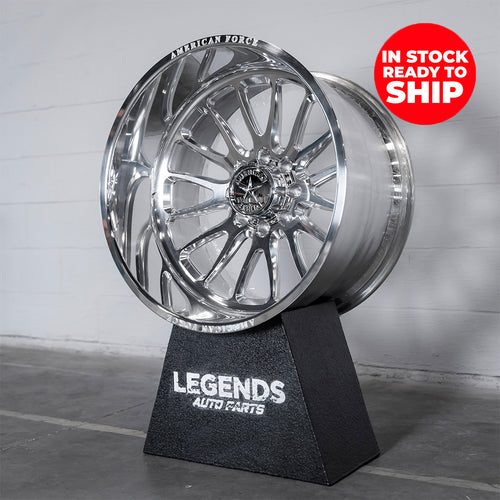 24x14 American Force CKH10 Nemesis - 8x6.5 Lug Pattern - Polished (Set of 4)