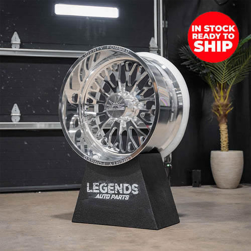 22x12 Liberty Forged LBTY01 - 8x180 Lug Pattern - Polished (Set of 4)