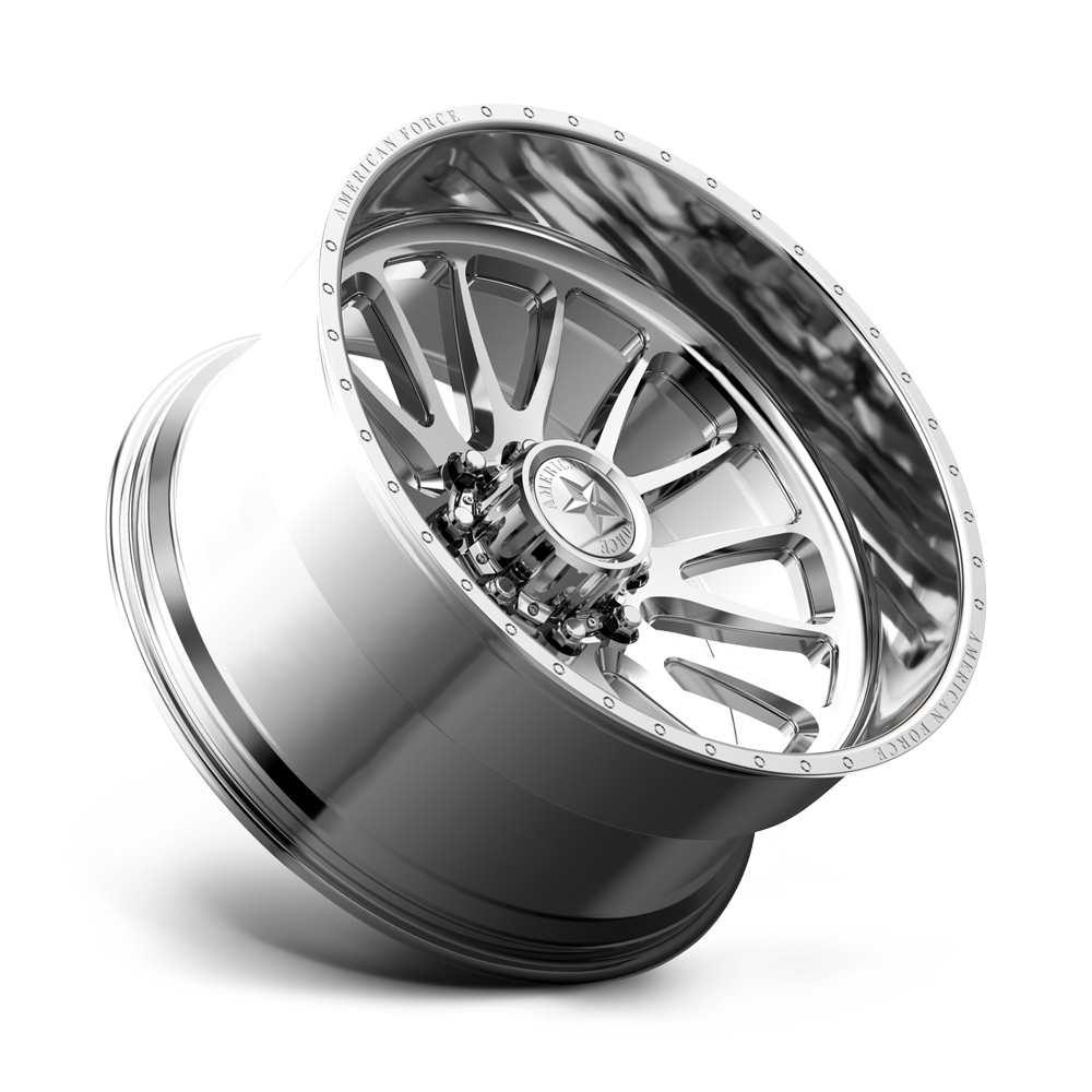 24x14 American Force CKH10 Nemesis - 8x6.5 Lug Pattern - Polished (Set of 4) - Legends Auto Parts