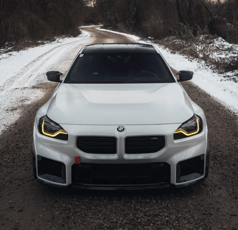 CSL Yellow Headlight DRL Modules - BMW G87 M2 & G42 2 Series - Legends Auto Parts