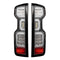 2020-2024 Chevrolet Silverado 2500/3500 RECON Clear Lens (Paintable) OLED Tail Lights (Replaces OEM LED) - Legends Auto Parts