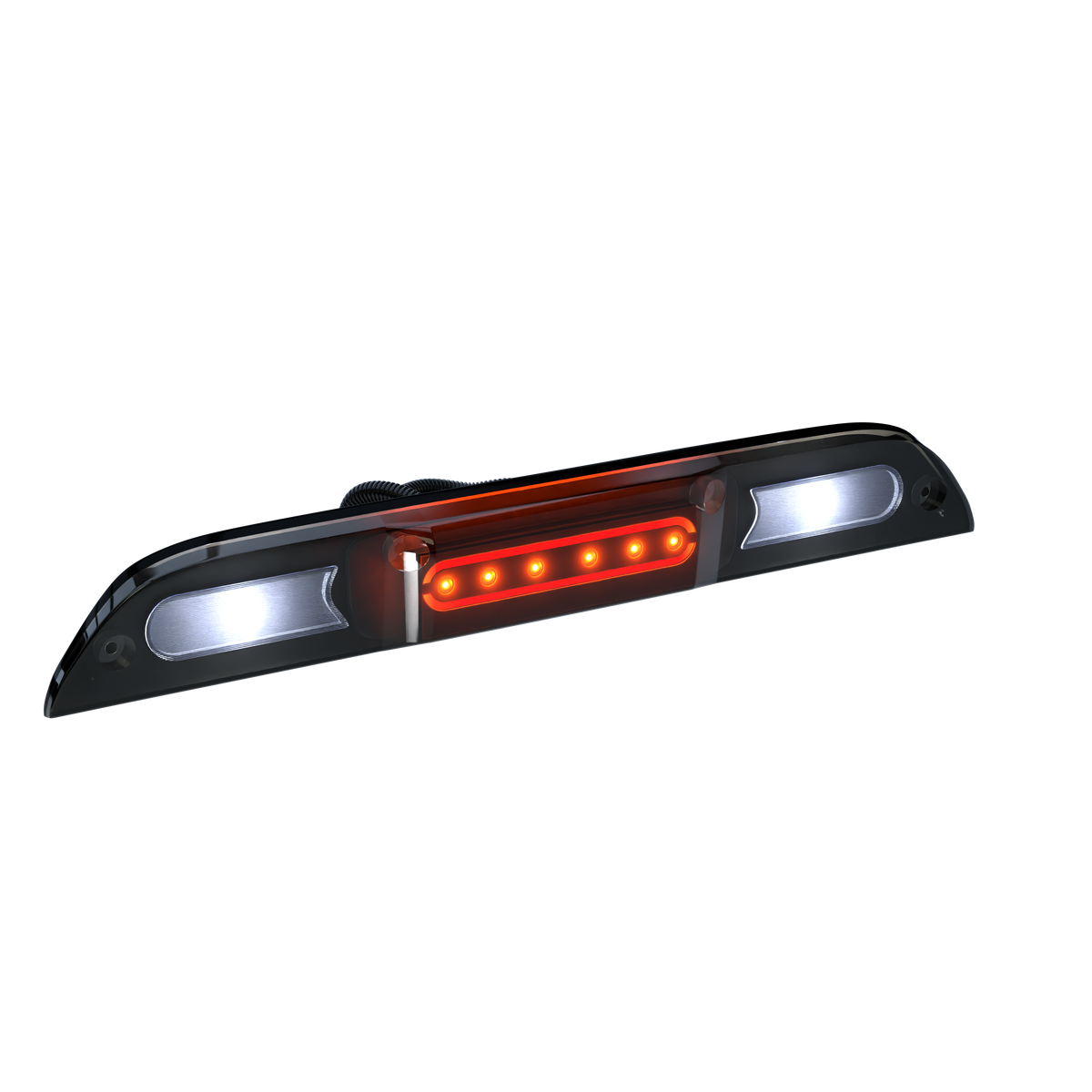 2017-2024 Ford F150 & SuperDuty RECON Smoked LED Third Brake Light (For Models WITHOUT Cargo Bed Camera) - Legends Auto Parts