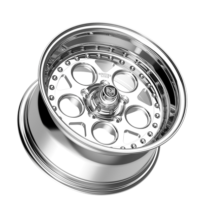 Center Line Rev 2.0 Wheels – Polish Center with Polished Step Lip | 15x7, 15x8