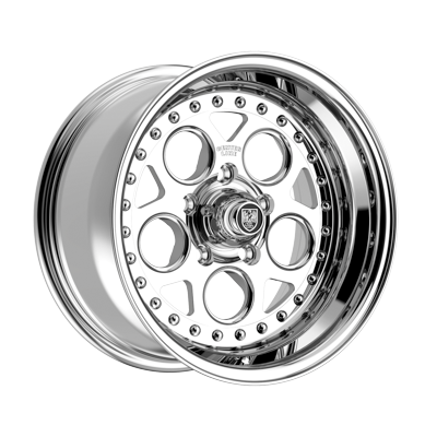 Center Line Rev 2.0 Wheels – Polish Center with Polished Step Lip | 15x7, 15x8