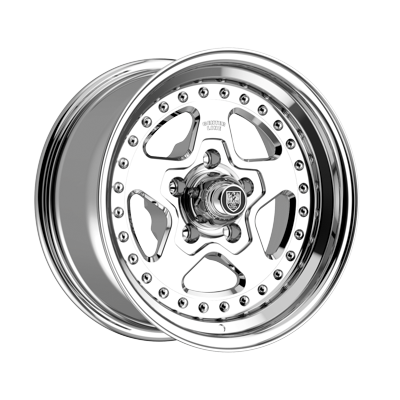 Center Line Telstar 2.0 Wheels – Polish Center with Polished Step Lip | 15x7, 15x8