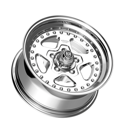 Center Line Telstar 2.0 Wheels – Polish Center with Polished Step Lip | 15x7, 15x8