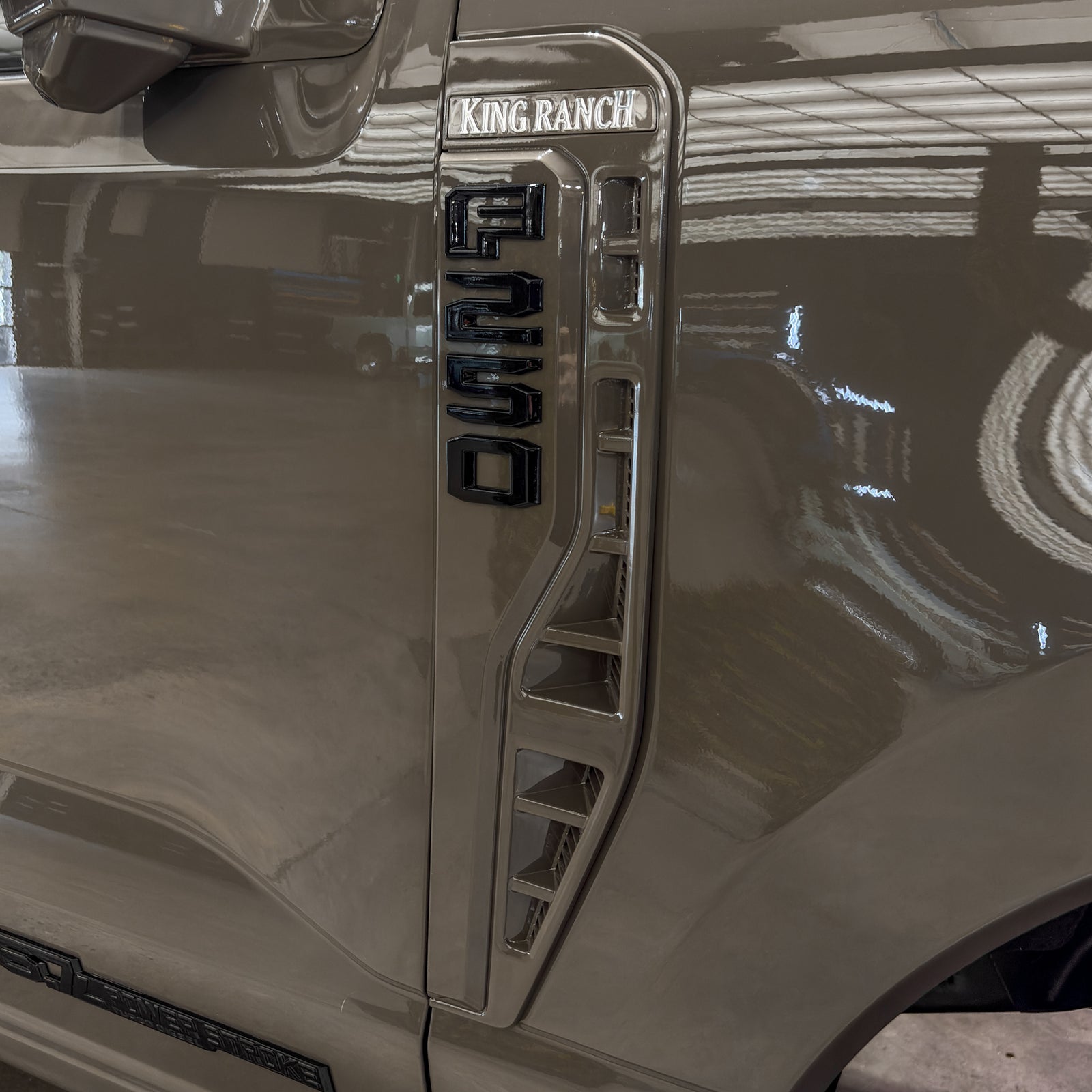 2023 - 2025 OEM Ford Super Duty F250 F350 F450 Custom Painted Fender Vent Badges