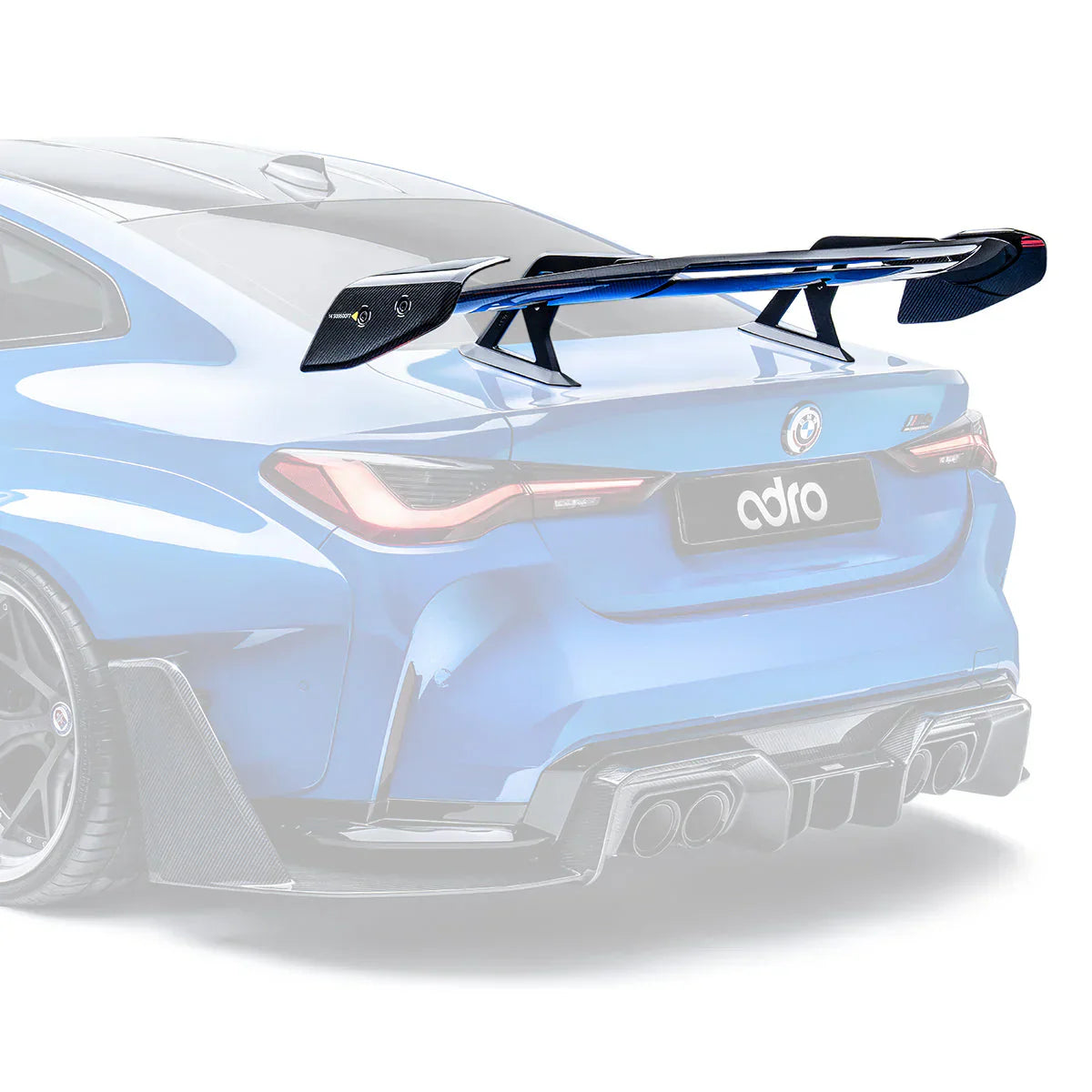 Adro BMW G82 M4 AT-R3 Swan Neck Wing - Legends Auto Parts