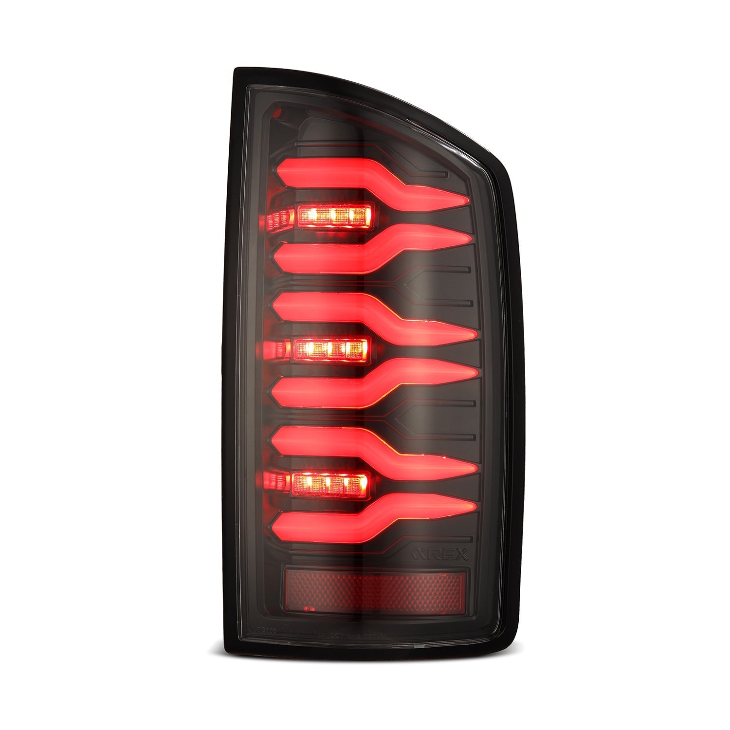 02-06 Dodge Ram 1500/03-06 Dodge Ram 2500/3500 Truck LUXX-Series LED Tail Lights Alpha-Black | AlphaRex