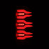 02-06 Dodge Ram 1500/03-06 Dodge Ram 2500/3500 Truck LUXX-Series LED Tail Lights Black | AlphaRex