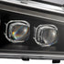 03-06 Chevrolet Silverado/02-06 Avalanche (without body cladding) NOVA-Series LED Projector Headlights Black | AlphaRex