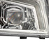 03-06 Chevrolet Silverado/02-06 Avalanche (without body cladding) NOVA-Series LED Projector Headlights Chrome | AlphaRex