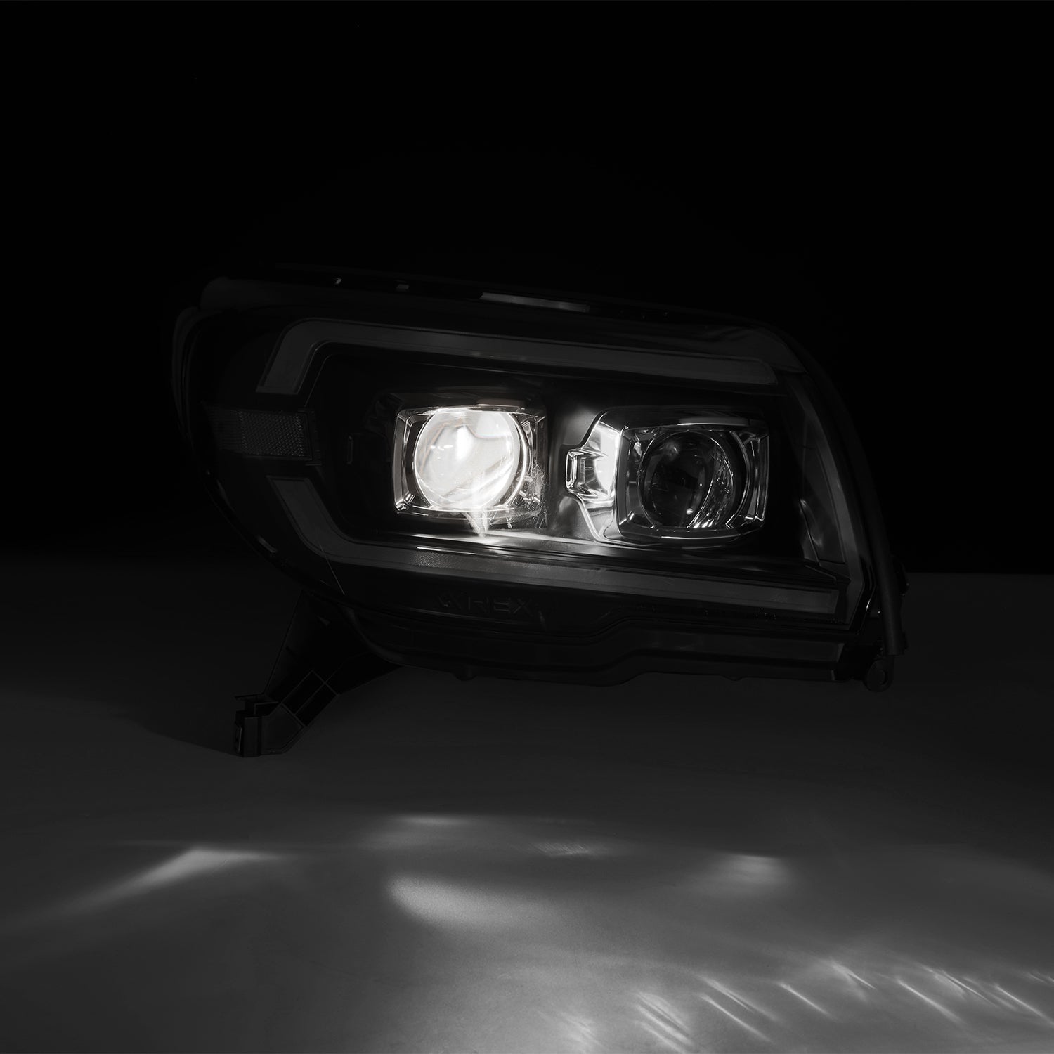 03-09 Toyota 4Runner LUXX-Series LED Projector Headlights Black | AlphaRex