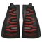 03-09 Toyota 4Runner LUXX-Series LED Tail Lights Black Red | AlphaRex