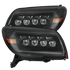 03-09 Toyota 4Runner NOVA-Series LED Projector Headlights Alpha-Black | AlphaRex
