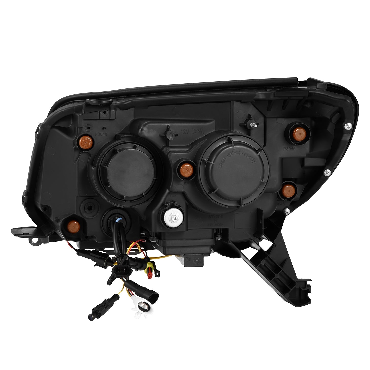 03-09 Toyota 4Runner PRO-Series Projector Headlights Alpha-Black | AlphaRex