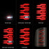 07-13 GMC Sierra LUXX-Series LED Tail Lights Black Red | AlphaRex