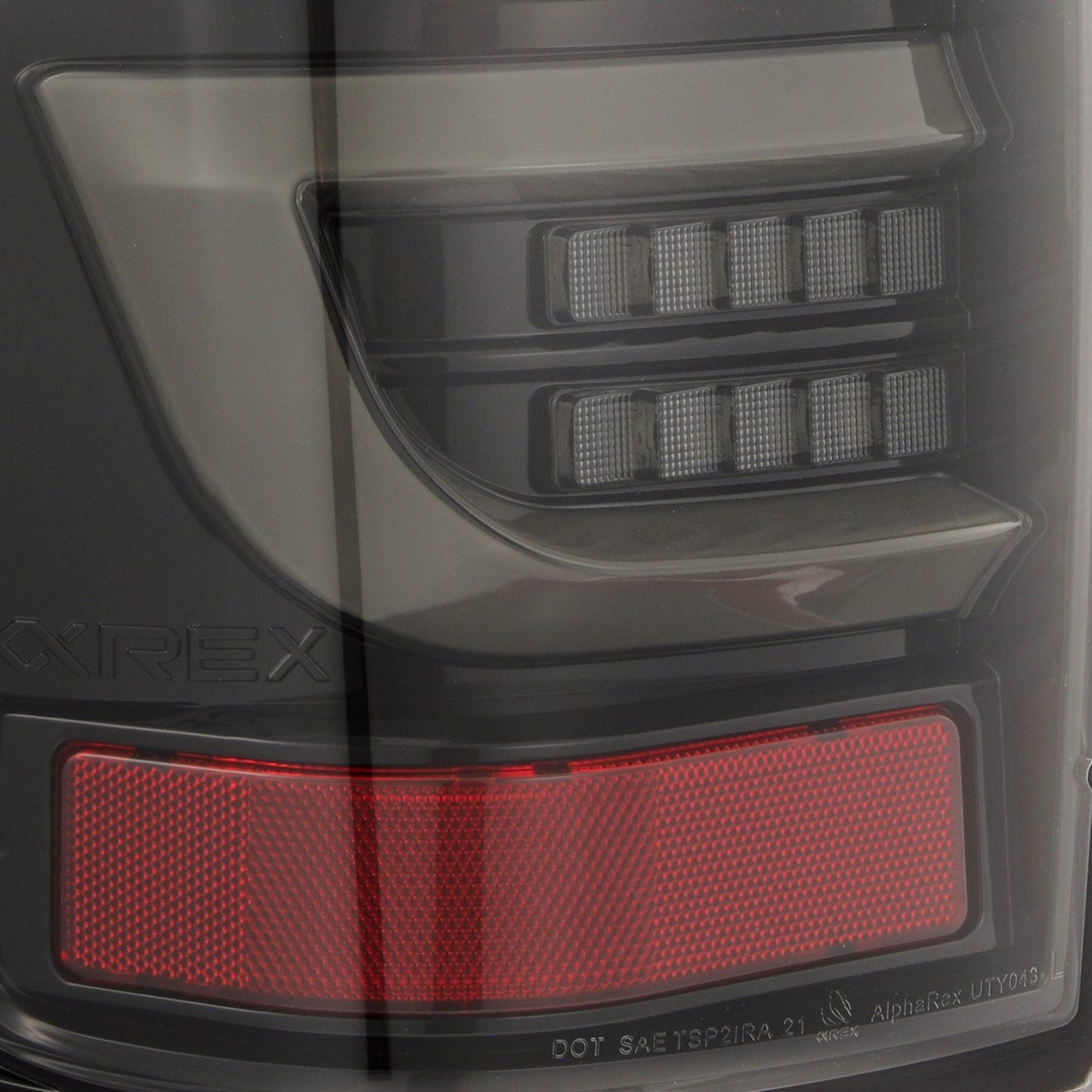 07-13 Toyota Tundra LUXX-Series LED Tail Lights Alpha-Black | AlphaRex