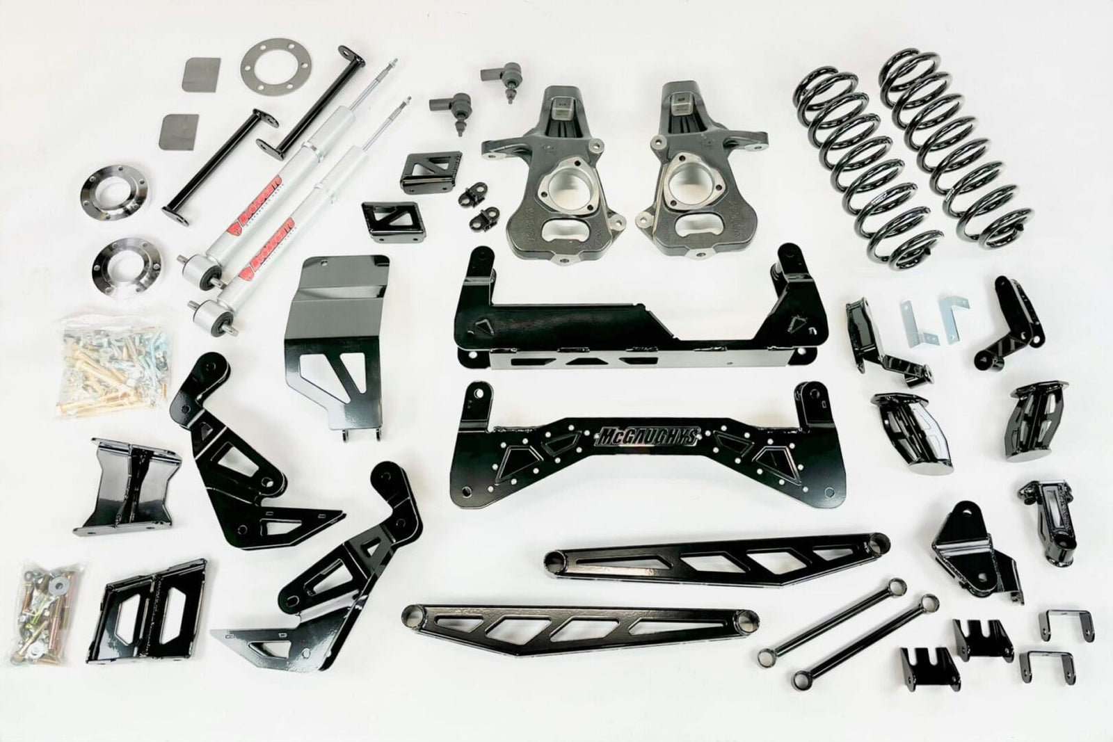 McGaughys - *7″ Lift Kit, 2007-2013 GM 1500 SUV, 2wd/4wd, NON-AUTO (#50737) - Legends Auto Parts